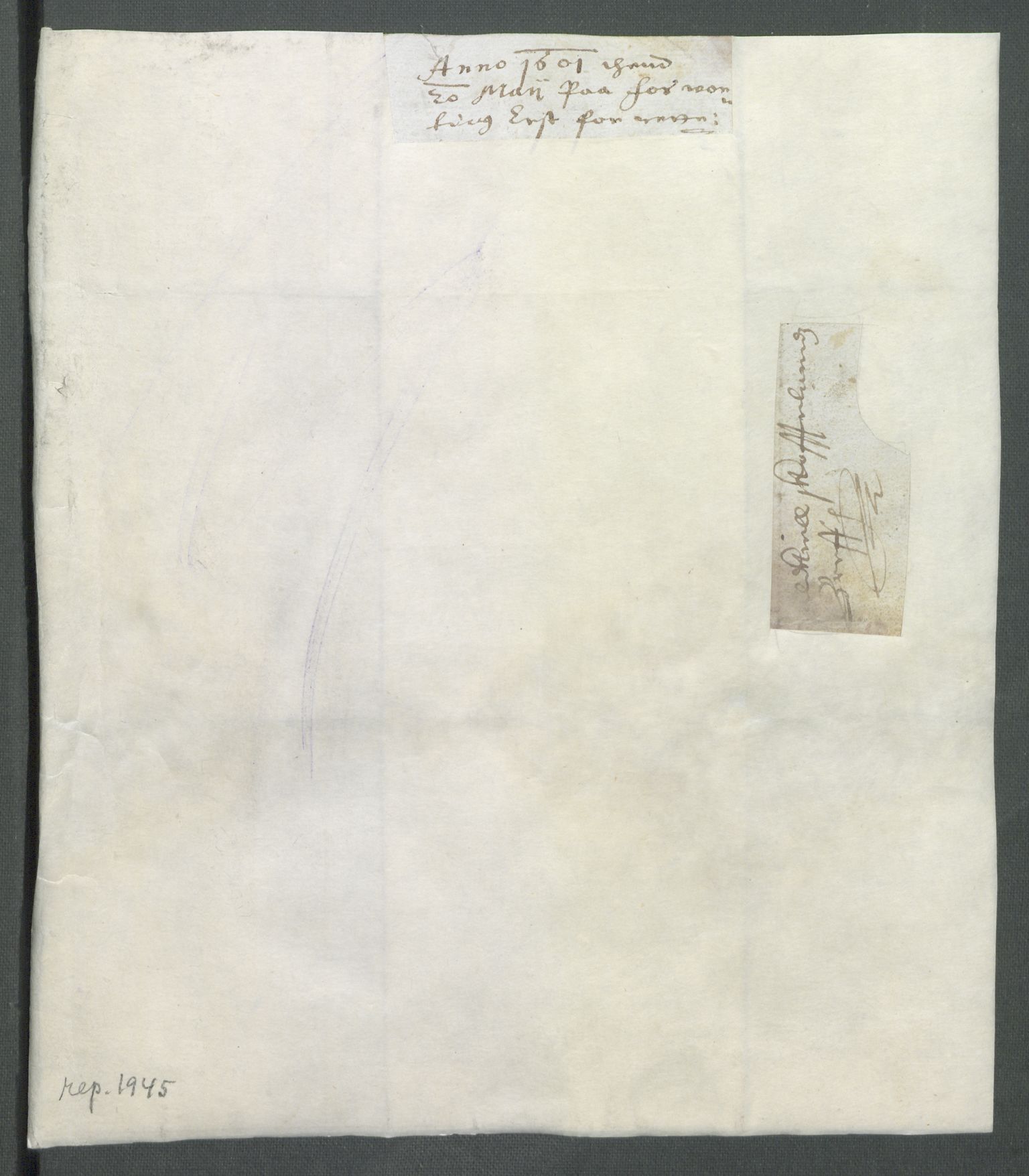 Riksarkivets diplomsamling, AV/RA-EA-5965/F02/L0110: Dokumenter, 1601, s. 6
