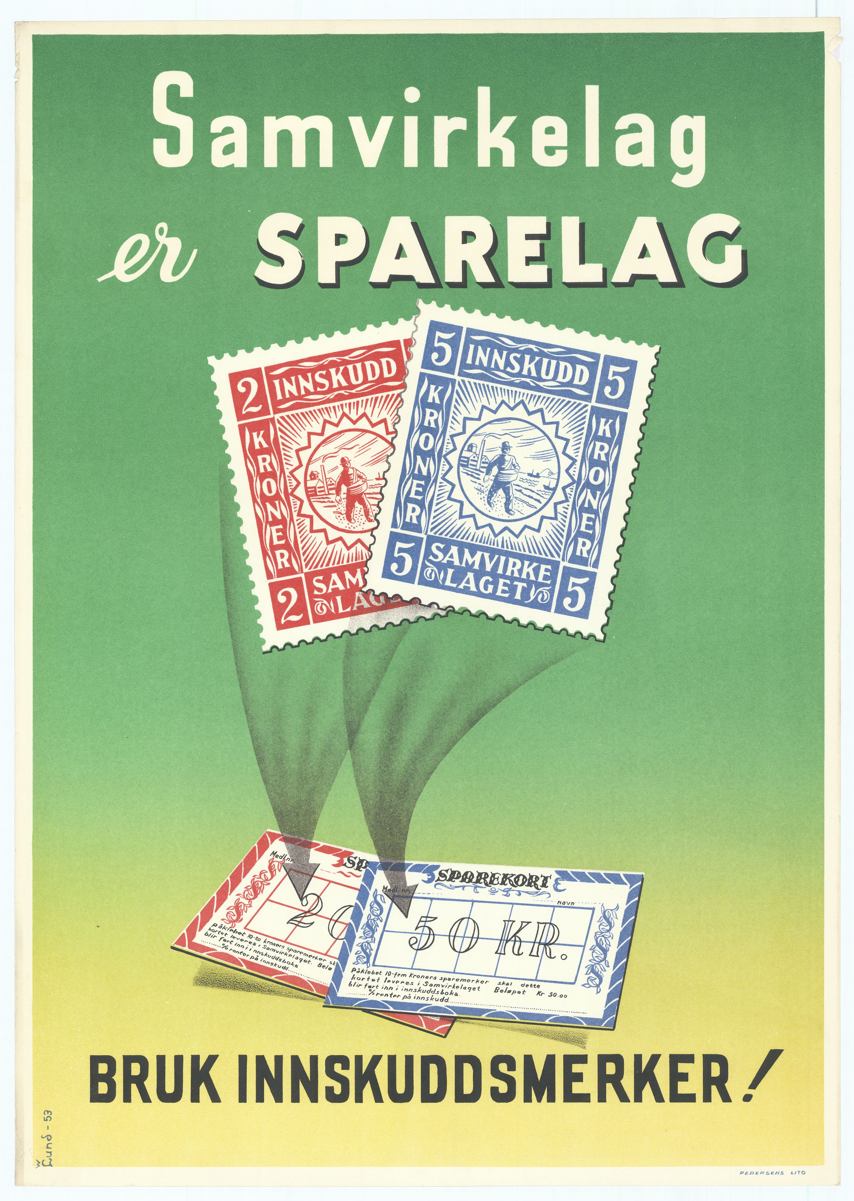 Coop NKL BA (Coop Norge SA), AV/RA-PA-1394/Y/L0004: Mappe med reklameplakater, 1900-2005, s. 13