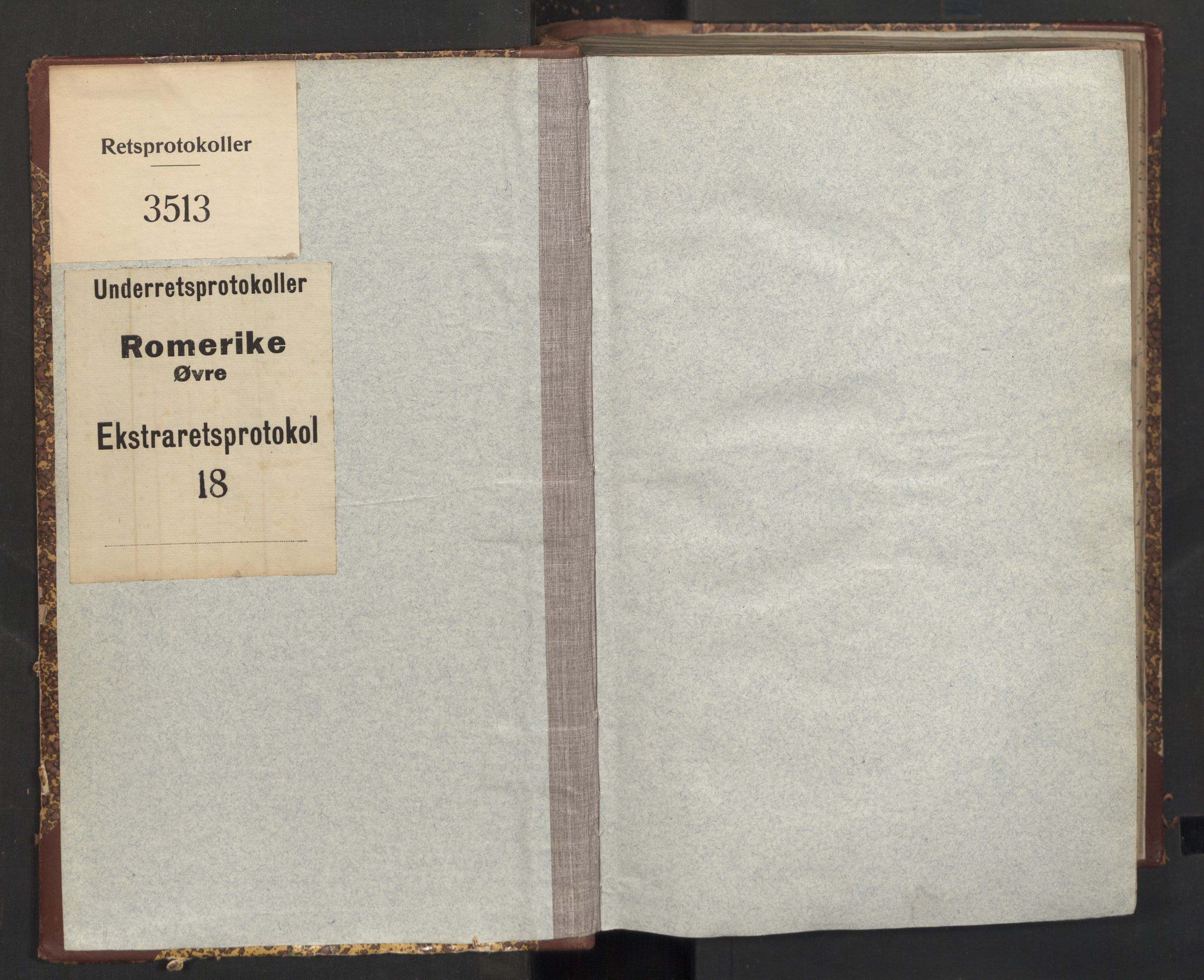 Øvre Romerike sorenskriveri, SAO/A-10649/F/Fc/Fca/L0018: Ekstrarettsprotokoll 18, 1838-1847