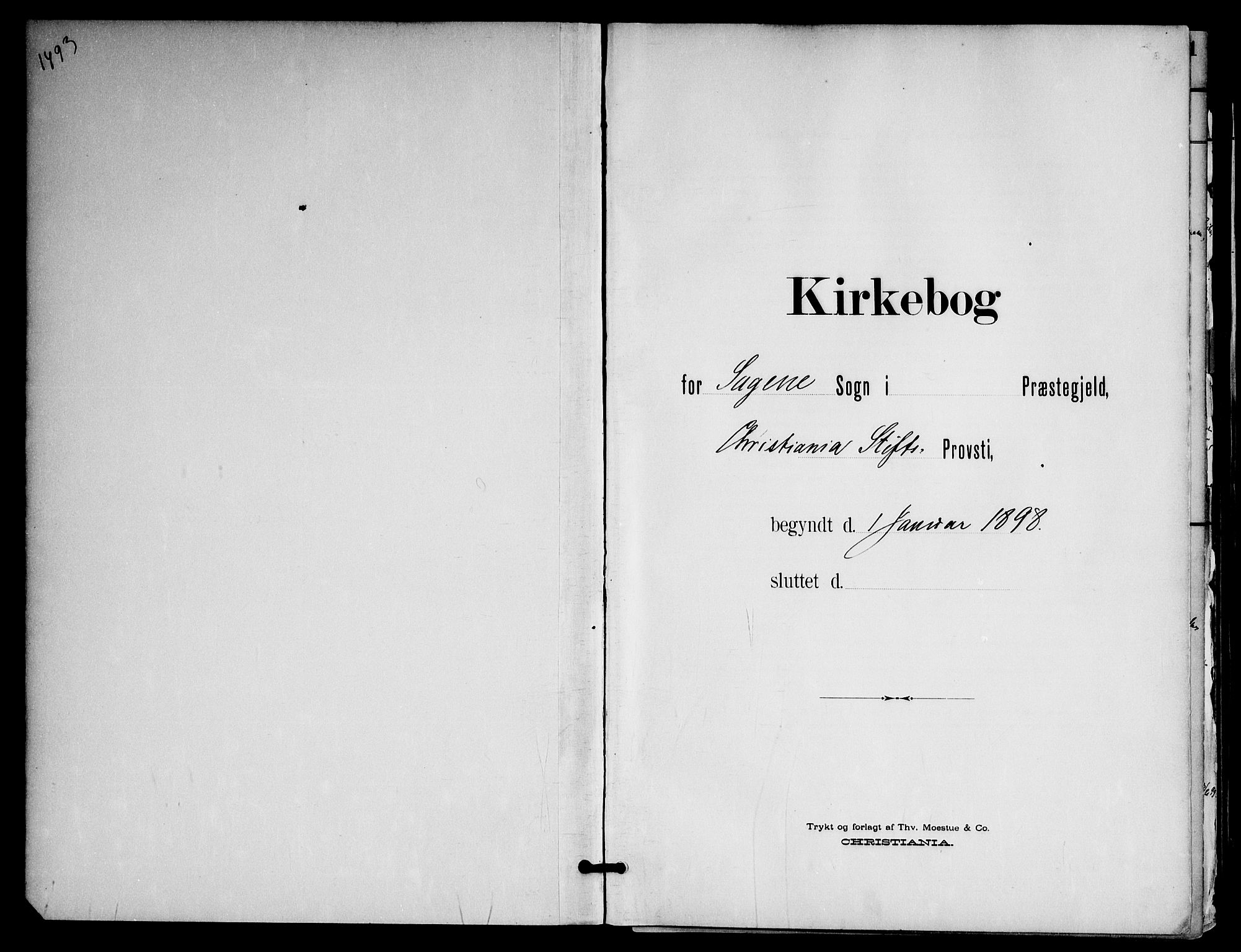 Sagene prestekontor Kirkebøker, AV/SAO-A-10796/F/L0006: Ministerialbok nr. 6, 1898-1923