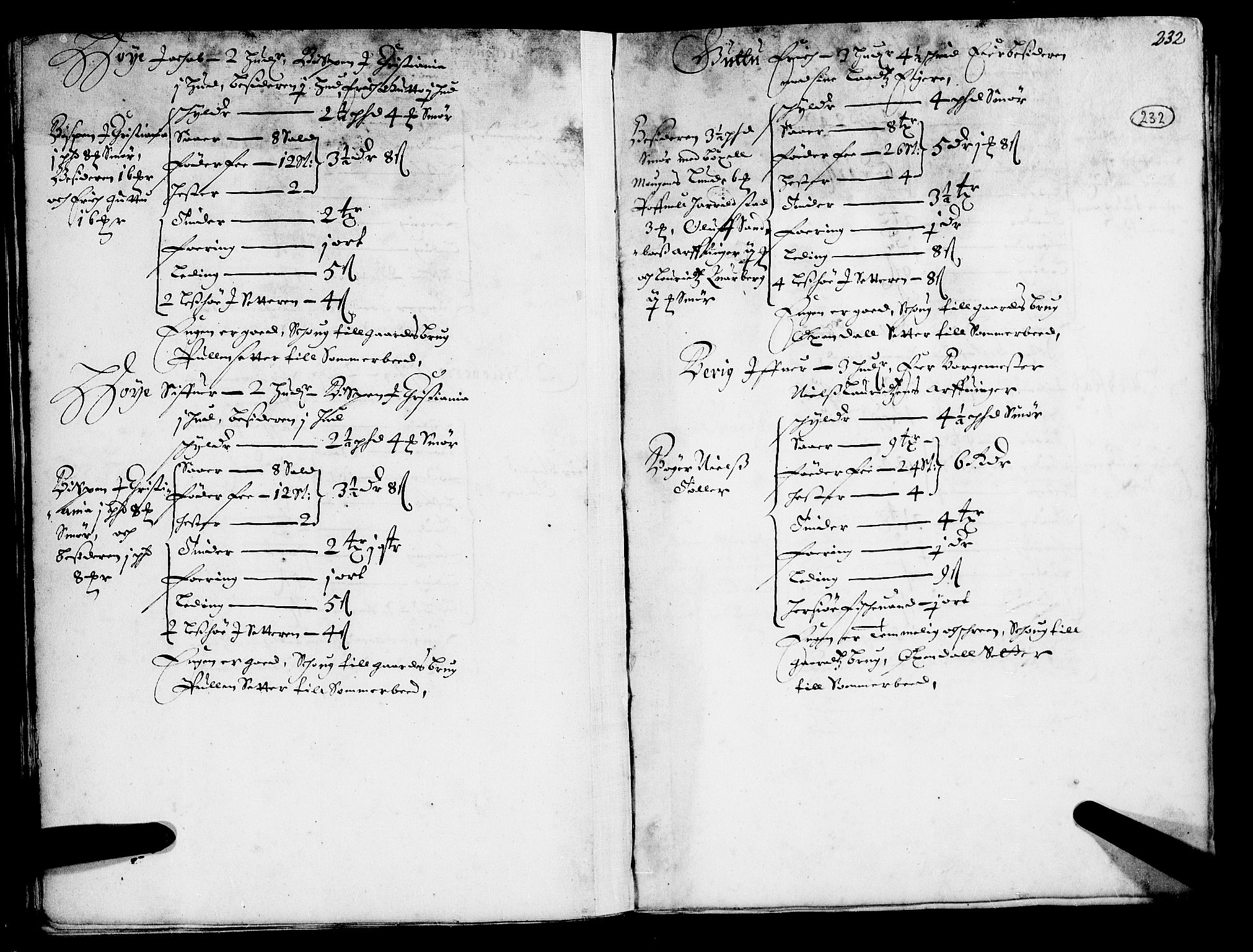 Rentekammeret inntil 1814, Realistisk ordnet avdeling, AV/RA-EA-4070/N/Nb/Nba/L0015: Gudbrandsdalen fogderi, 2. del, 1668, s. 231b-232a