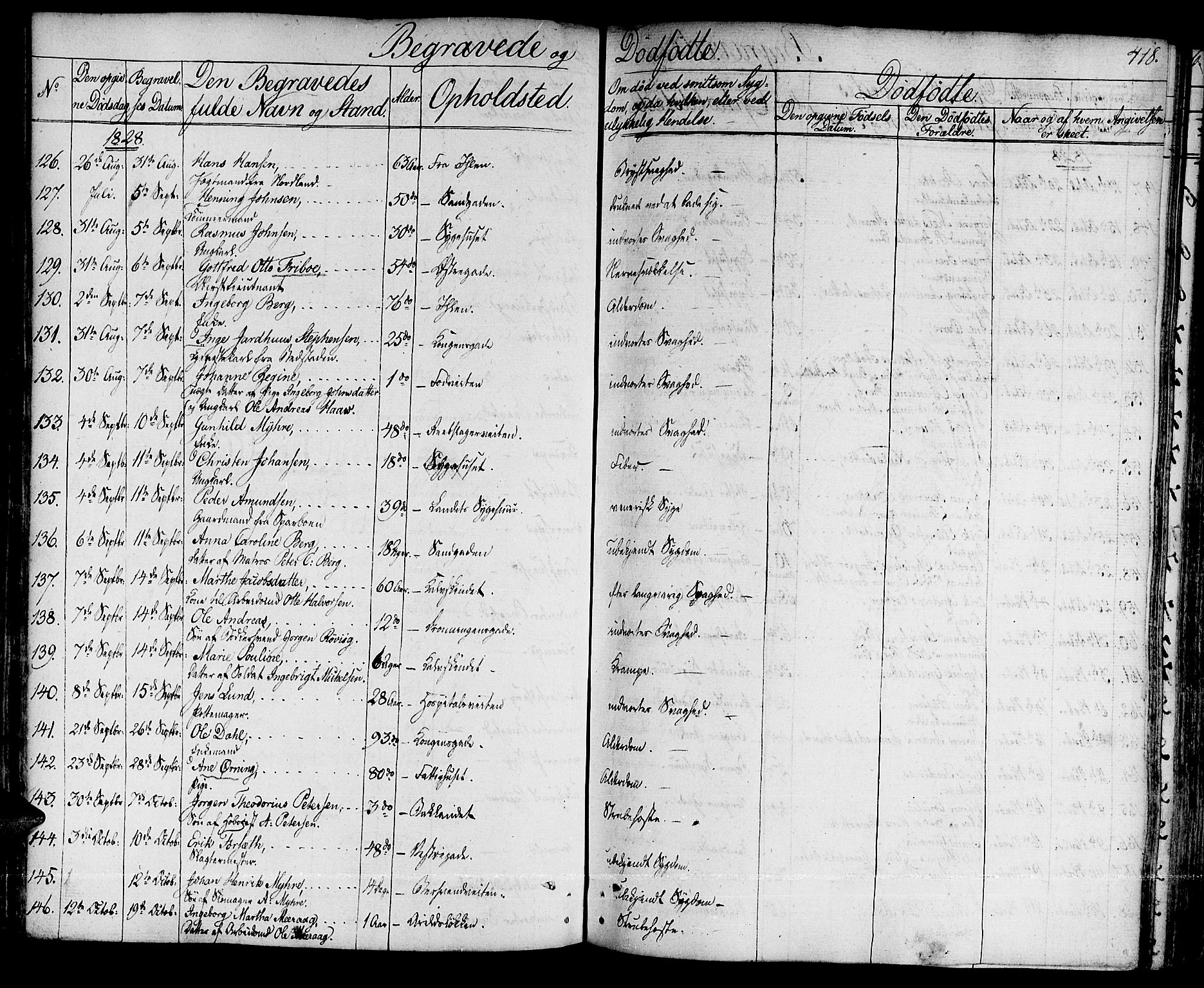 Ministerialprotokoller, klokkerbøker og fødselsregistre - Sør-Trøndelag, SAT/A-1456/601/L0045: Ministerialbok nr. 601A13, 1821-1831, s. 418