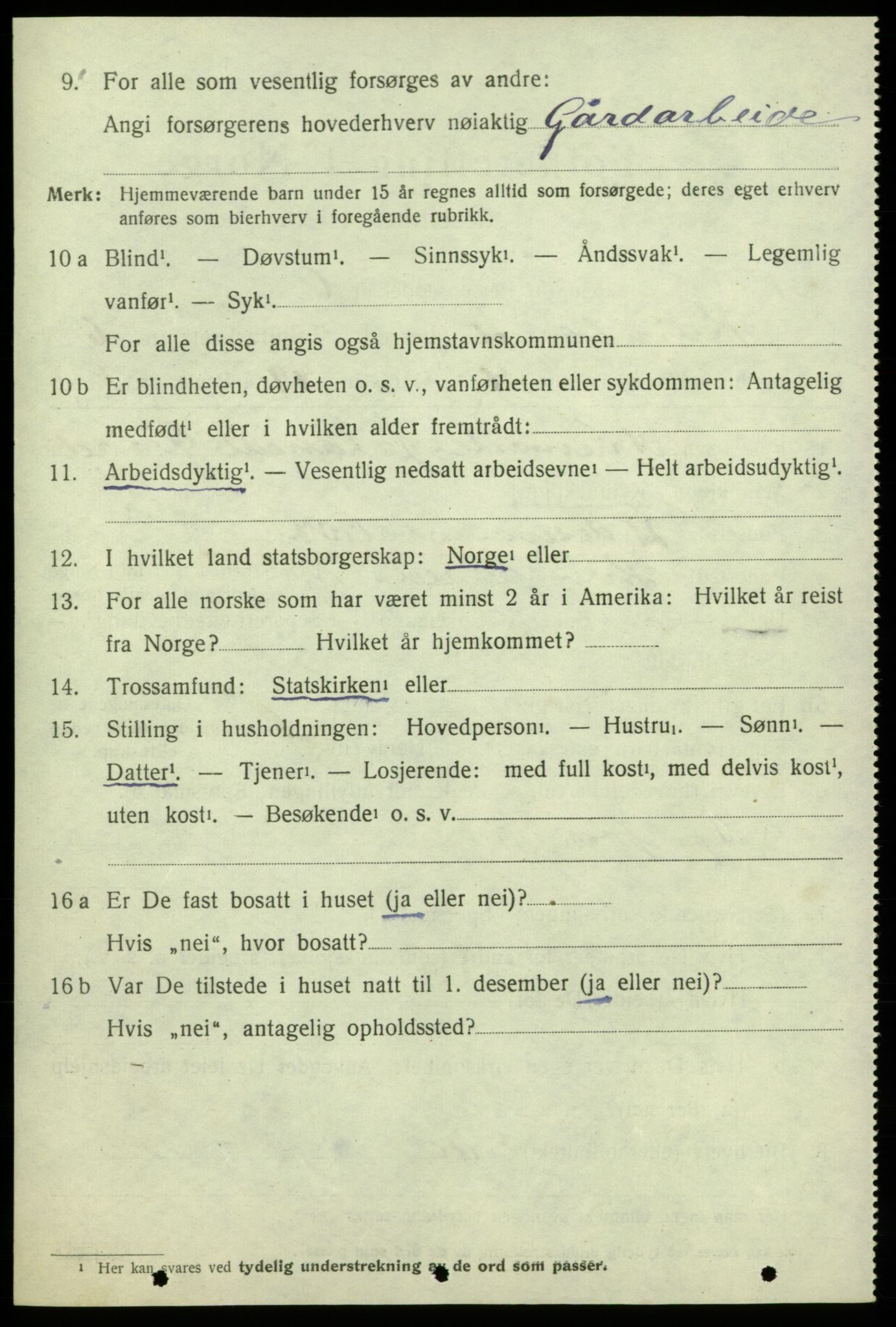 SAB, Folketelling 1920 for 1224 Kvinnherad herred, 1920, s. 6259