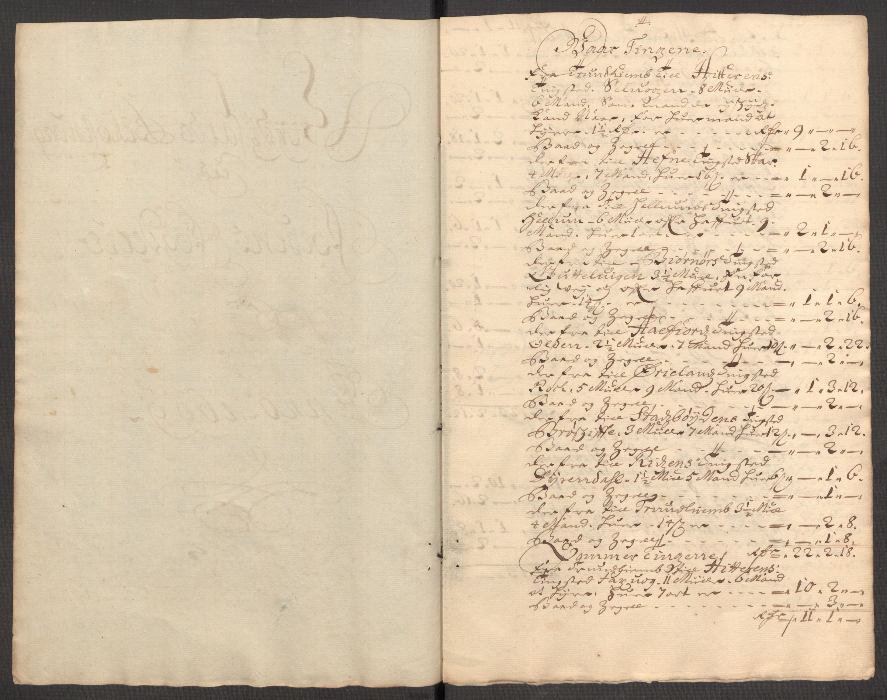 Rentekammeret inntil 1814, Reviderte regnskaper, Fogderegnskap, RA/EA-4092/R57/L3853: Fogderegnskap Fosen, 1698-1699, s. 377