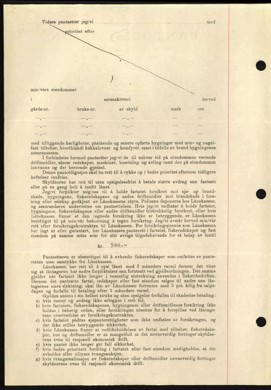 Kristiansund byfogd, AV/SAT-A-4587/A/27: Pantebok nr. 29, 1936-1937, Dagboknr: 283/1936