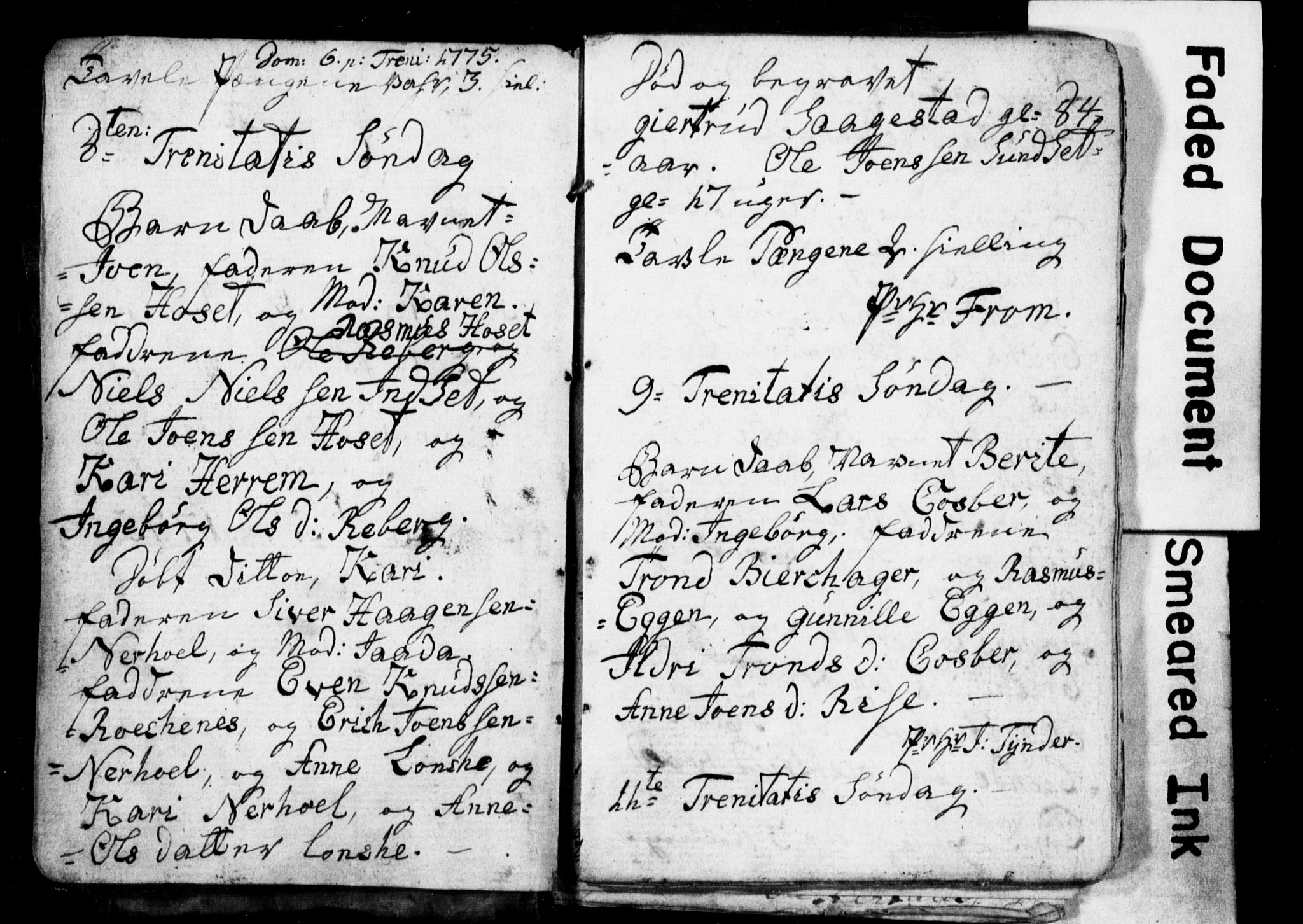 Ministerialprotokoller, klokkerbøker og fødselsregistre - Sør-Trøndelag, AV/SAT-A-1456/674/L0879: Klokkerbok nr. 674C06, 1775-1783
