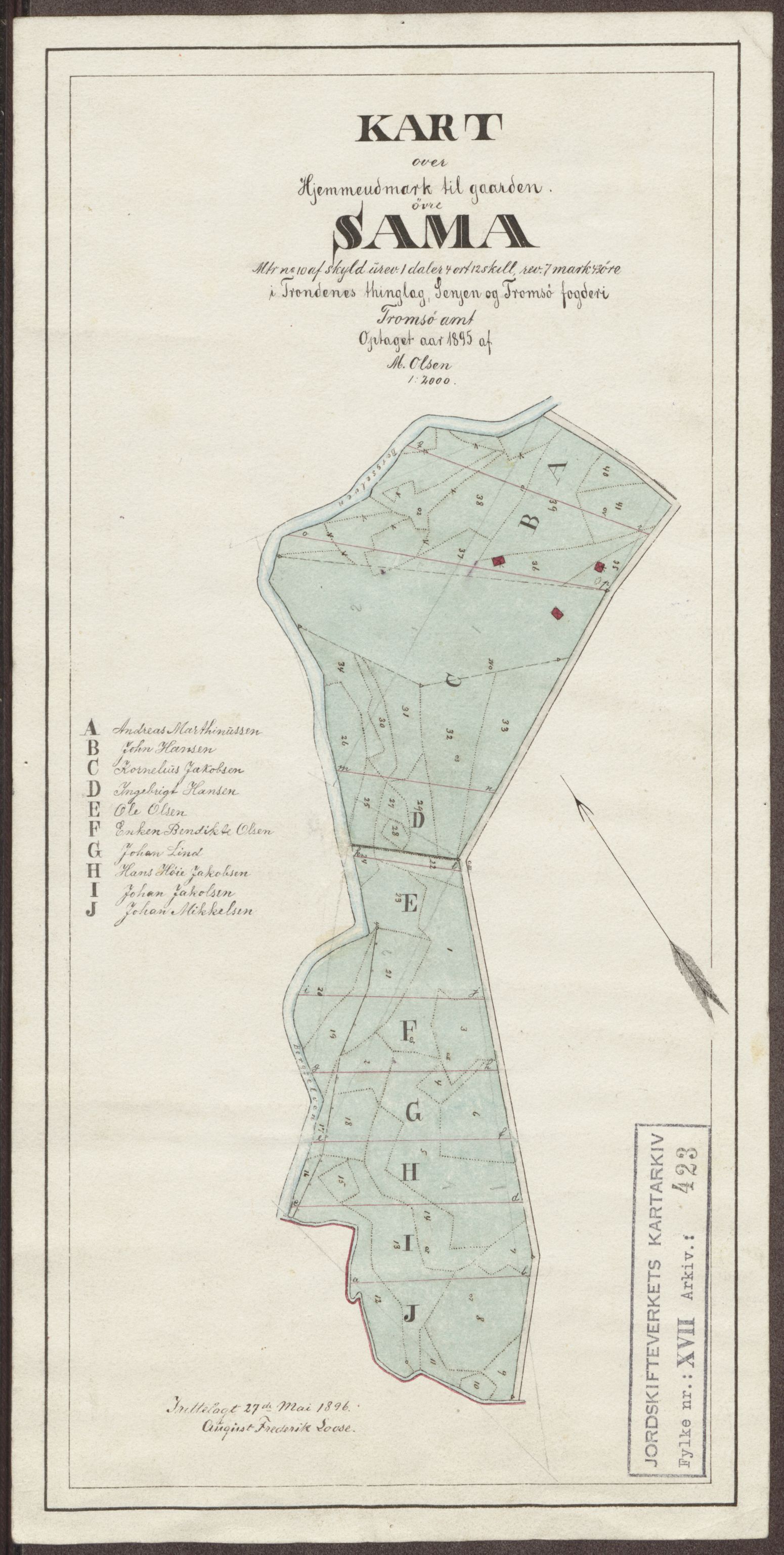 Jordskifteverkets kartarkiv, AV/RA-S-3929/T, 1859-1988, s. 495