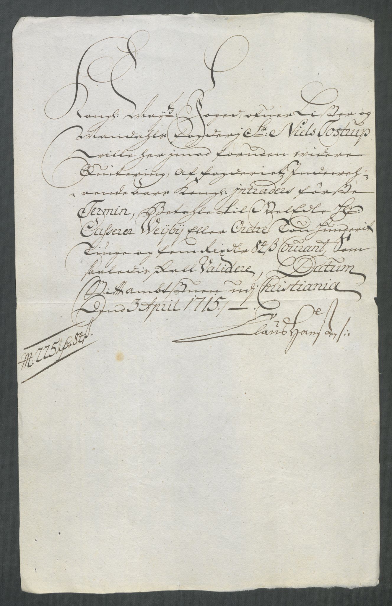 Rentekammeret inntil 1814, Reviderte regnskaper, Fogderegnskap, AV/RA-EA-4092/R43/L2559: Fogderegnskap Lista og Mandal, 1715, s. 395