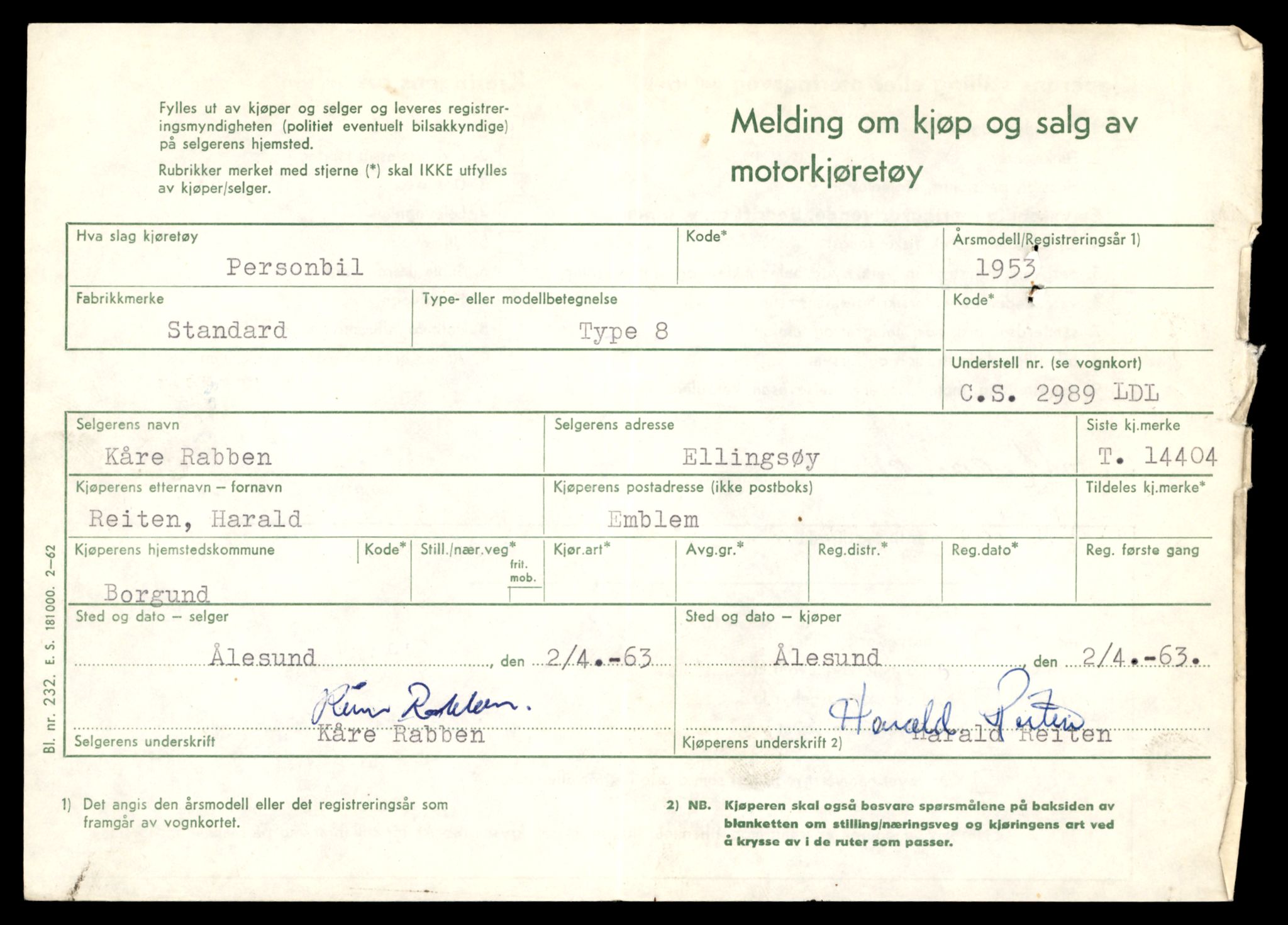 Møre og Romsdal vegkontor - Ålesund trafikkstasjon, AV/SAT-A-4099/F/Fe/L0045: Registreringskort for kjøretøy T 14320 - T 14444, 1927-1998, s. 2149
