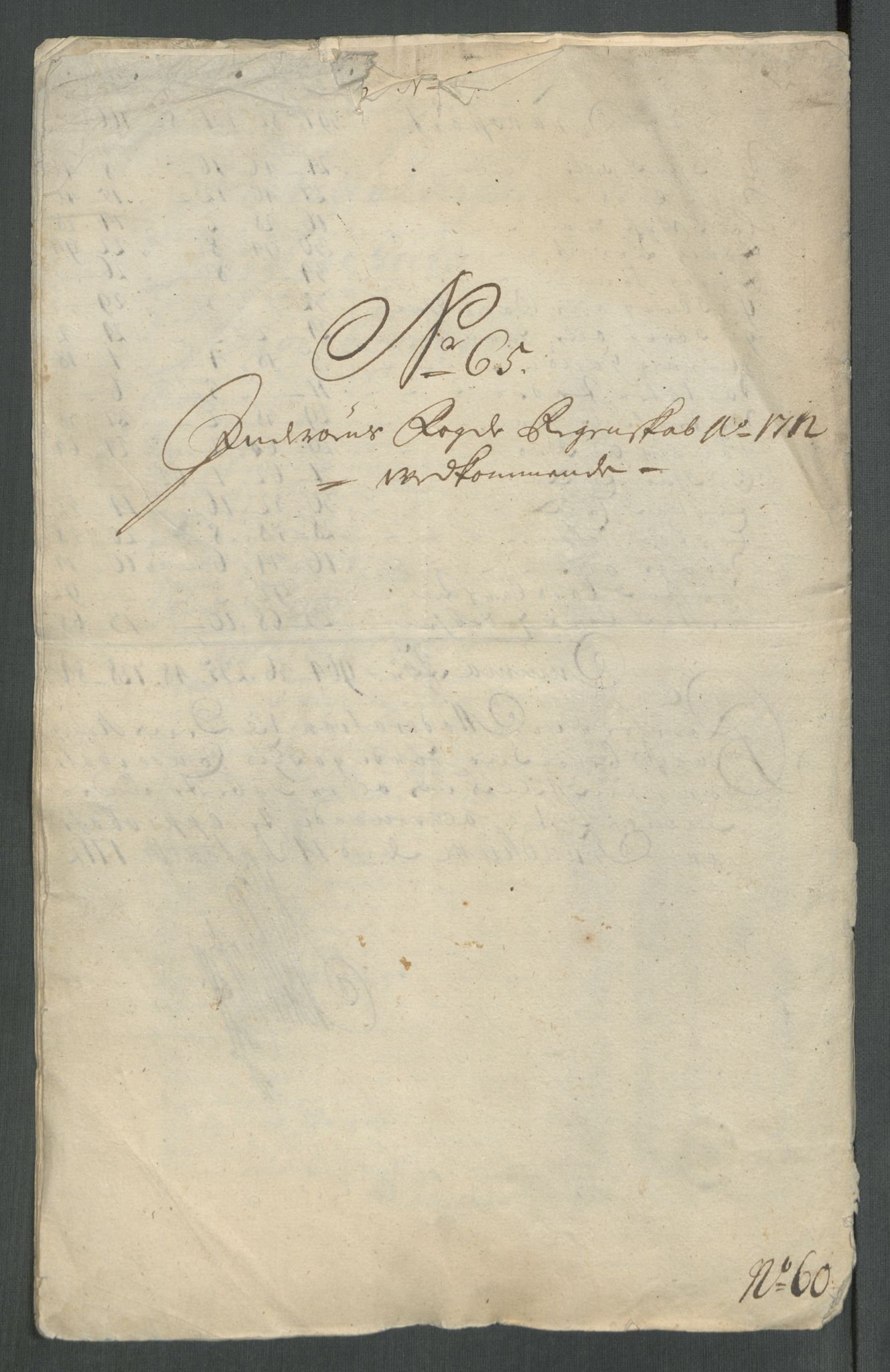 Rentekammeret inntil 1814, Reviderte regnskaper, Fogderegnskap, RA/EA-4092/R63/L4320: Fogderegnskap Inderøy, 1712, s. 412