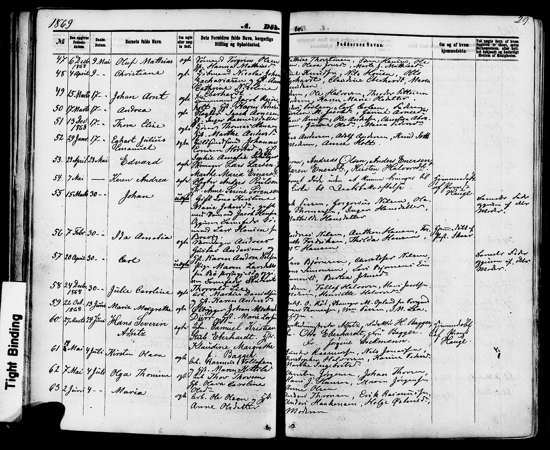 Skien kirkebøker, AV/SAKO-A-302/F/Fa/L0008: Ministerialbok nr. 8, 1866-1877, s. 29