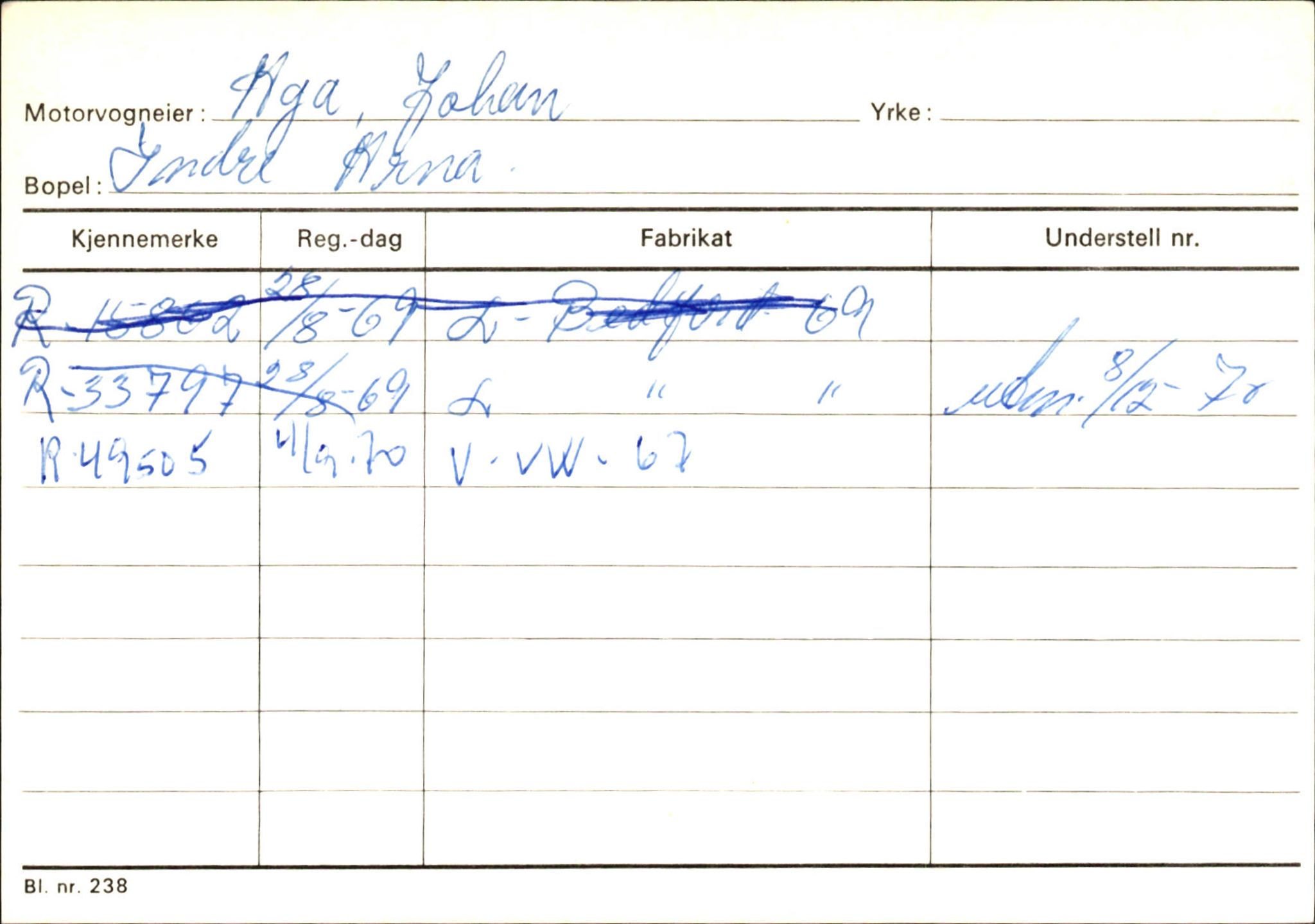 Statens vegvesen, Hordaland vegkontor, AV/SAB-A-5201/2/Ha/L0001: R-eierkort A, 1920-1971, s. 102