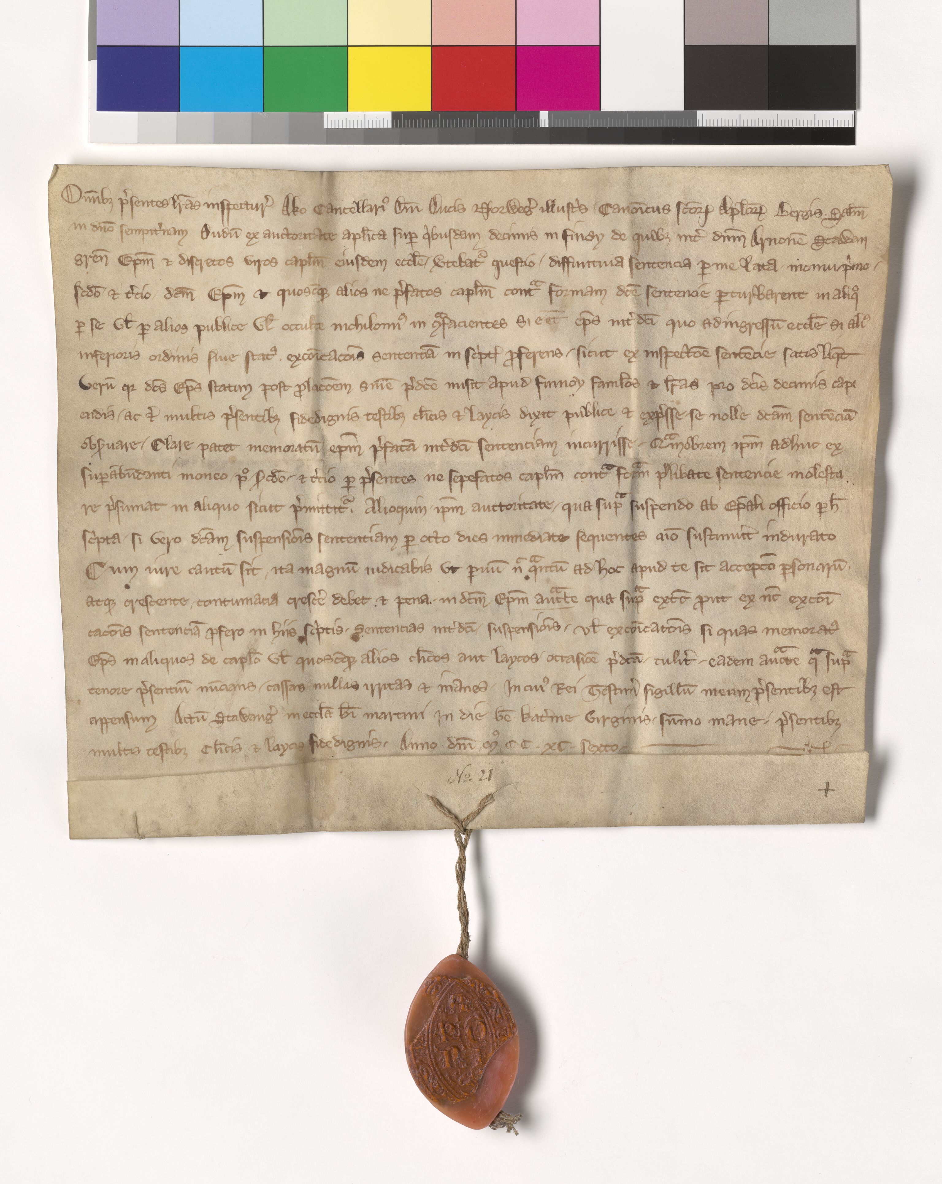 Riksarkivets diplomsamling, AV/RA-EA-5965/F05/L0078: NRA AM fasc. 27 nr. 1a-7, 1292-1299, s. 13