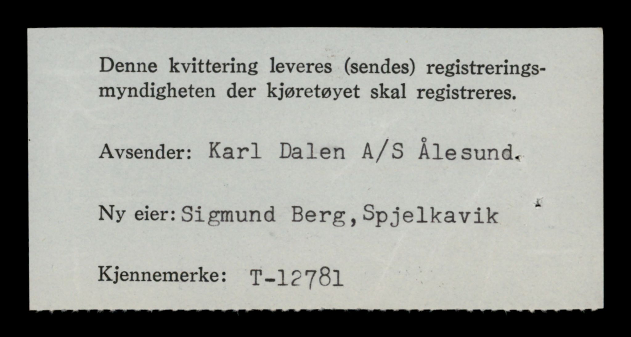 Møre og Romsdal vegkontor - Ålesund trafikkstasjon, AV/SAT-A-4099/F/Fe/L0035: Registreringskort for kjøretøy T 12653 - T 12829, 1927-1998, s. 2163