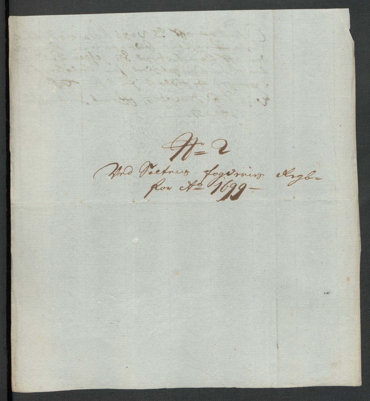 Rentekammeret inntil 1814, Reviderte regnskaper, Fogderegnskap, AV/RA-EA-4092/R66/L4579: Fogderegnskap Salten, 1697-1700, s. 315