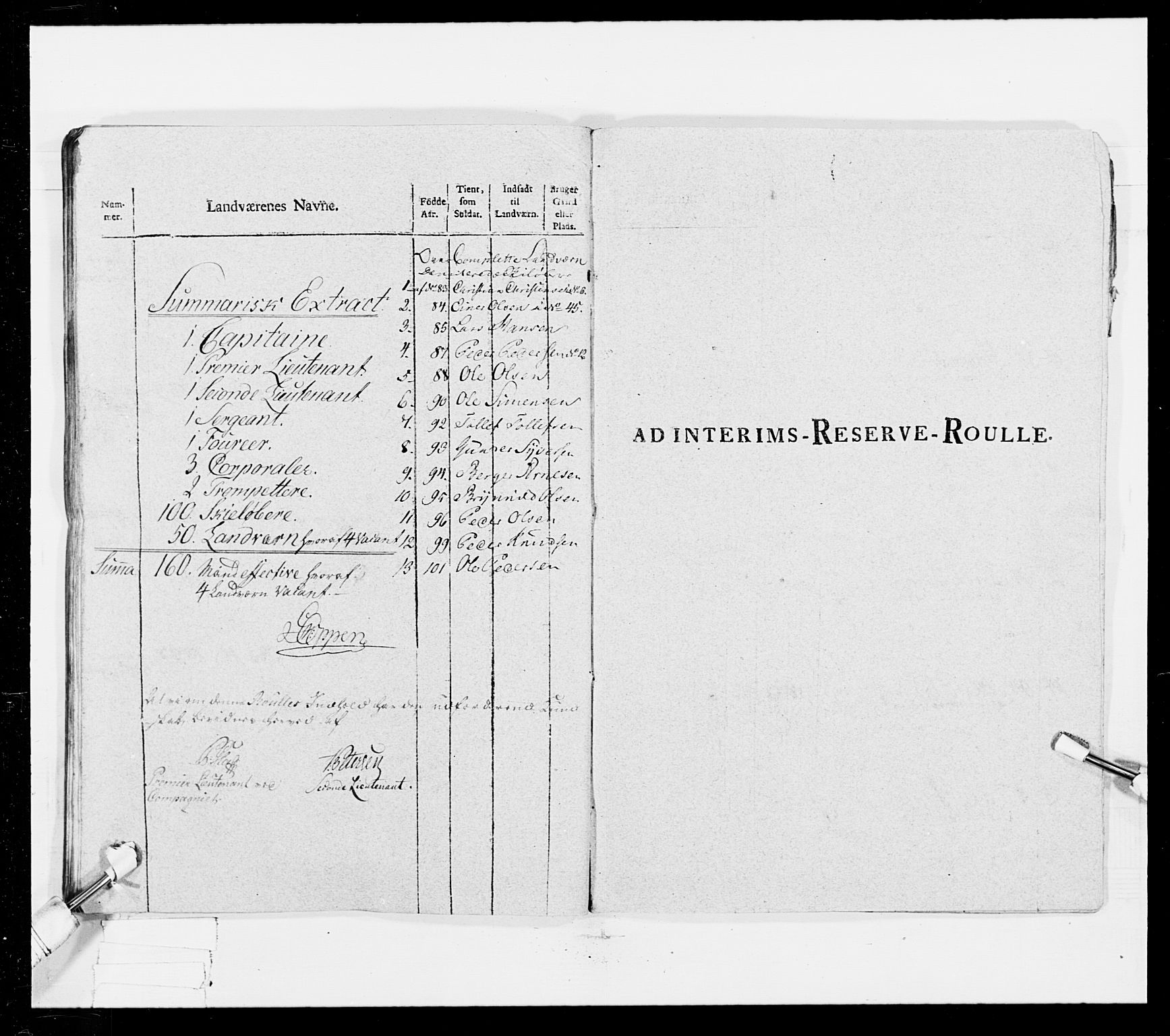 Generalitets- og kommissariatskollegiet, Det kongelige norske kommissariatskollegium, RA/EA-5420/E/Eh/L0025: Skiløperkompaniene, 1766-1803, s. 376