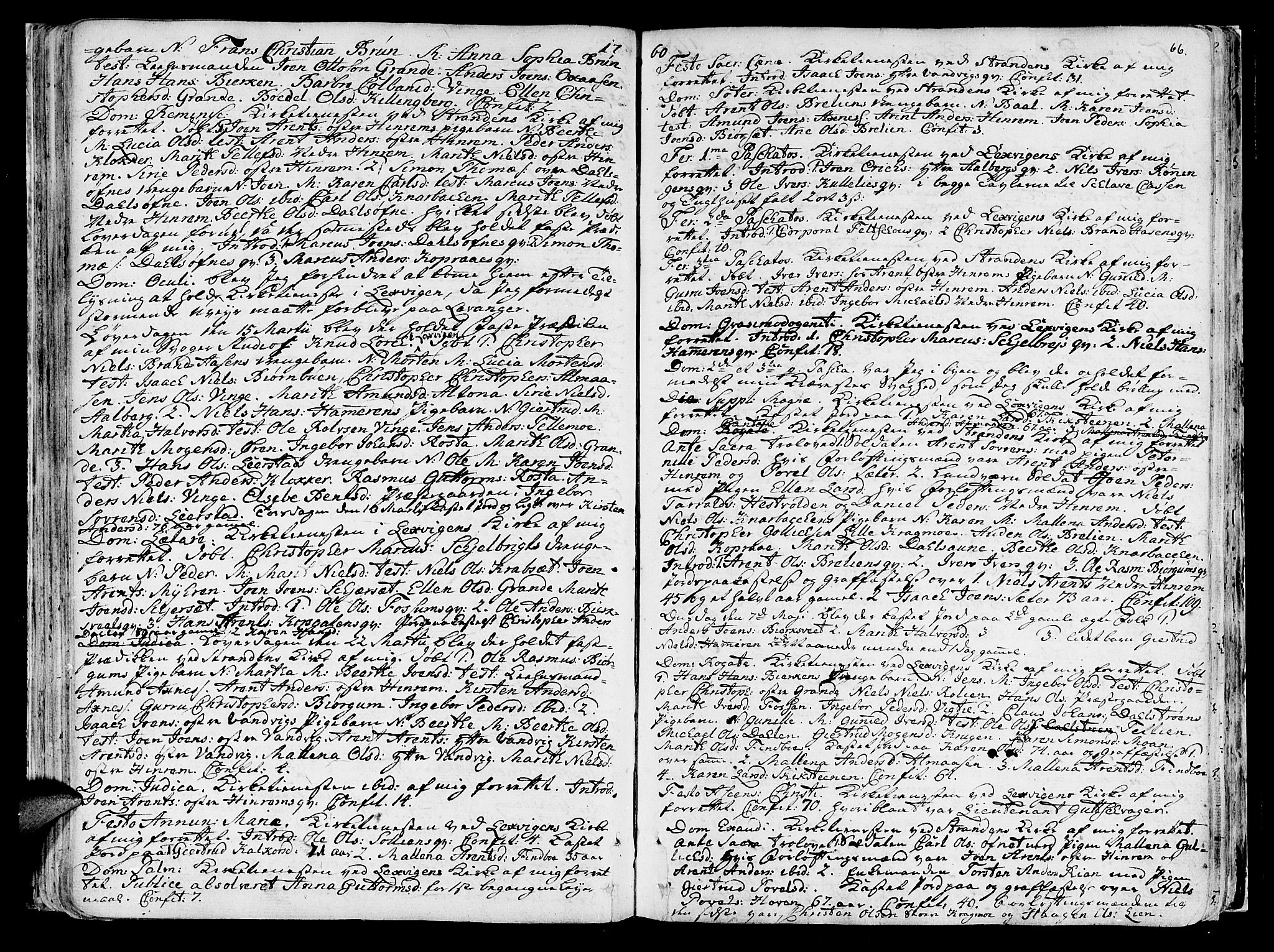 Ministerialprotokoller, klokkerbøker og fødselsregistre - Nord-Trøndelag, AV/SAT-A-1458/701/L0003: Ministerialbok nr. 701A03, 1751-1783, s. 66