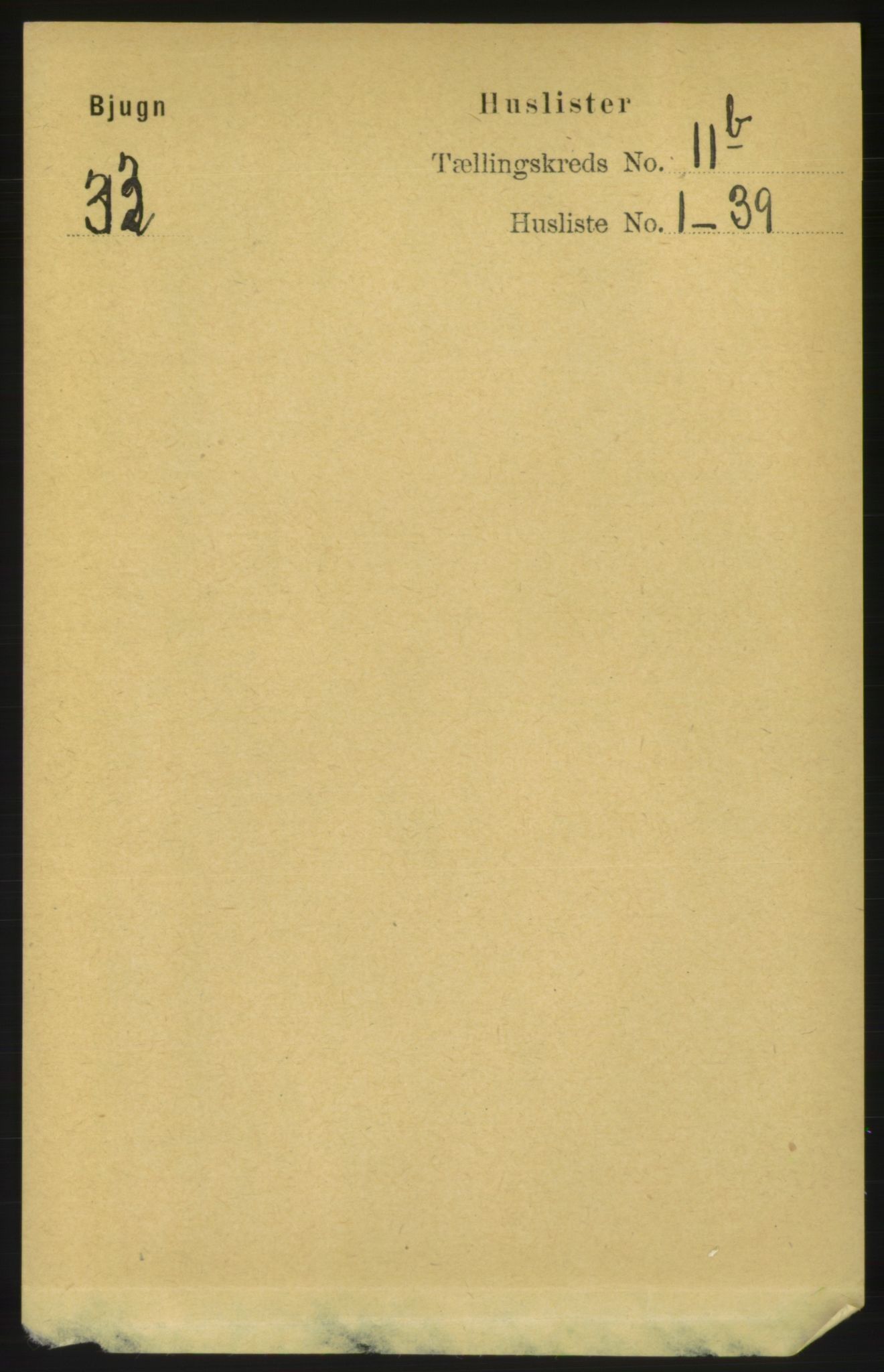 RA, Folketelling 1891 for 1627 Bjugn herred, 1891, s. 3132