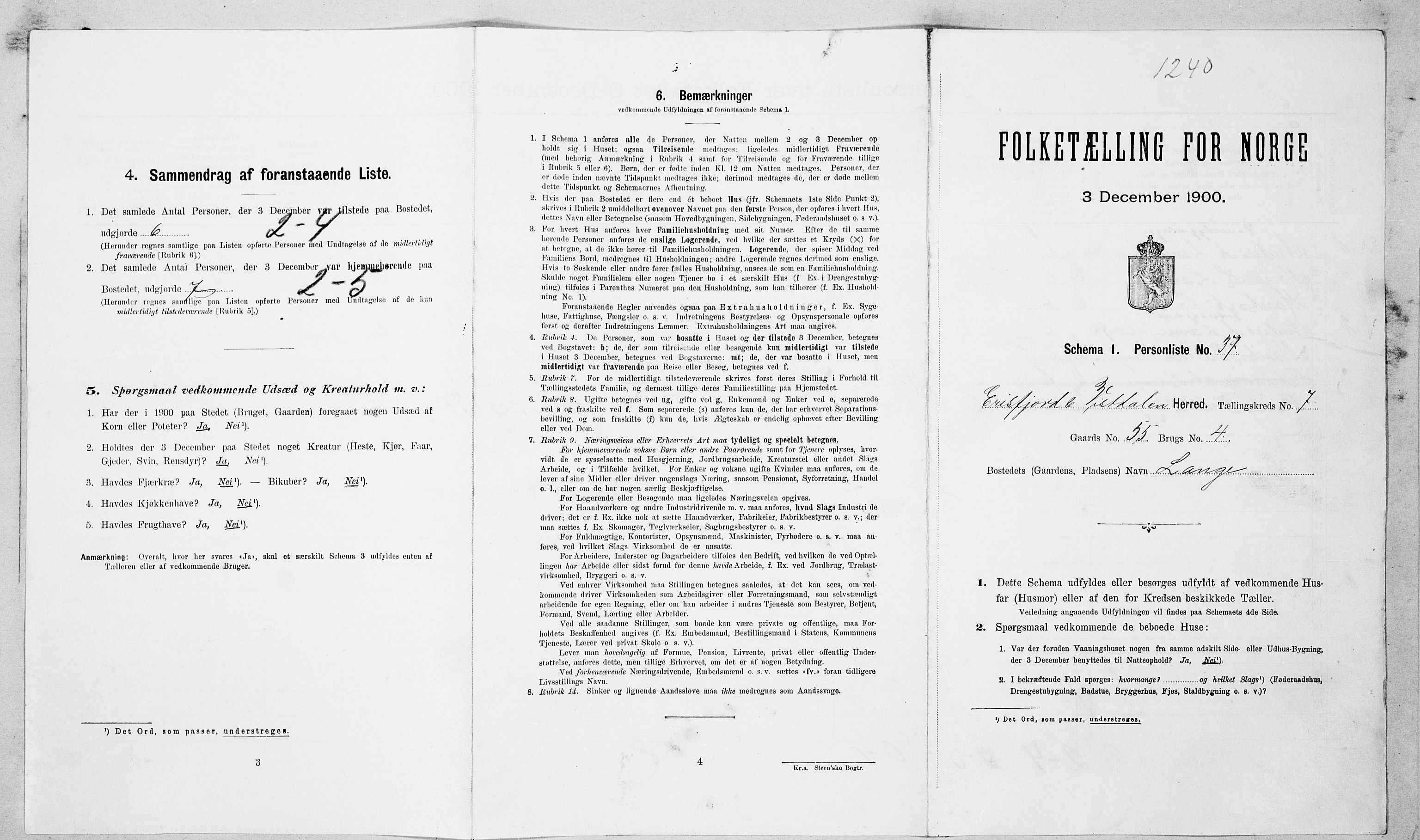 SAT, Folketelling 1900 for 1542 Eresfjord og Vistdal herred, 1900, s. 502