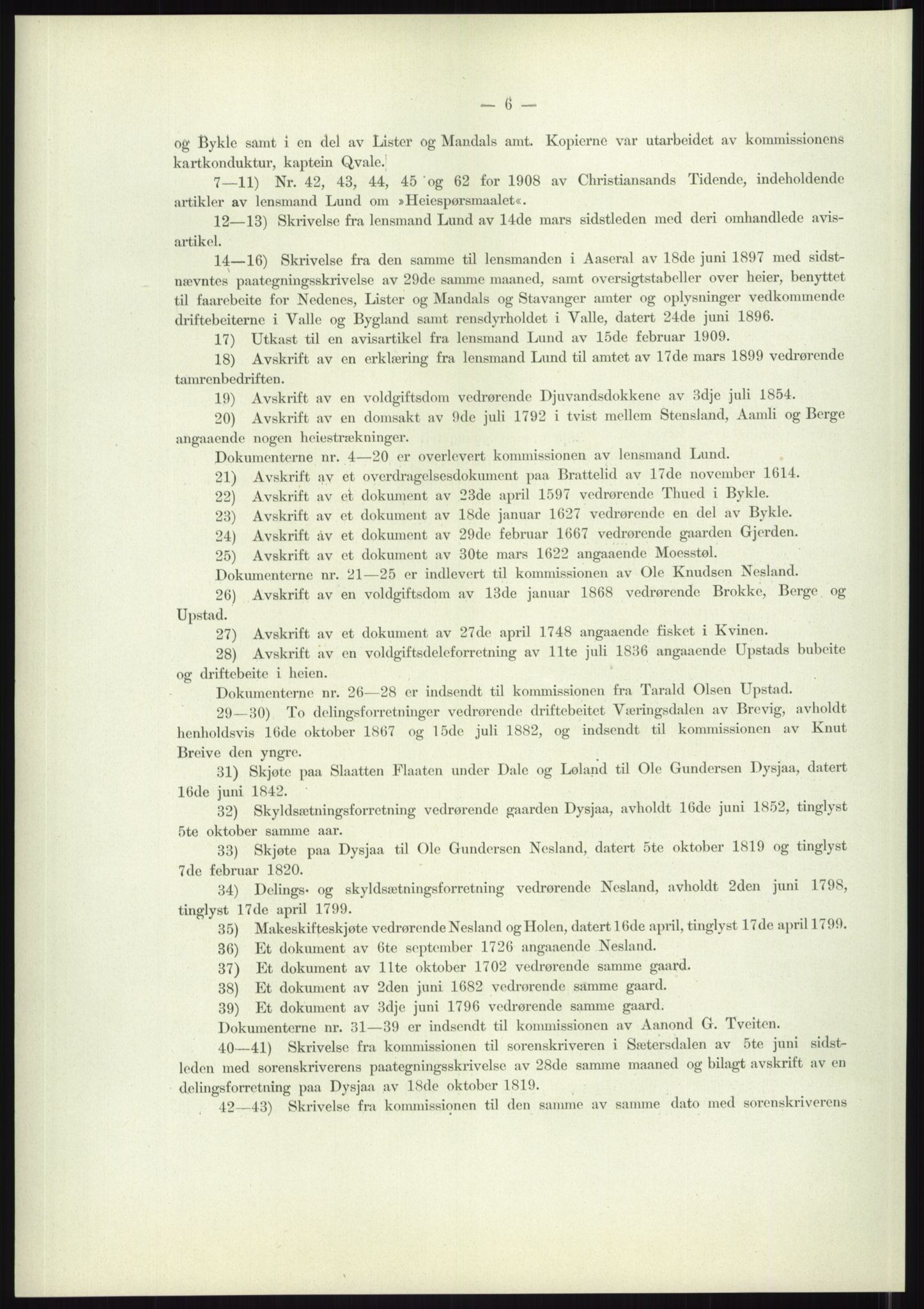 Høyfjellskommisjonen, AV/RA-S-1546/X/Xa/L0001: Nr. 1-33, 1909-1953, s. 1161