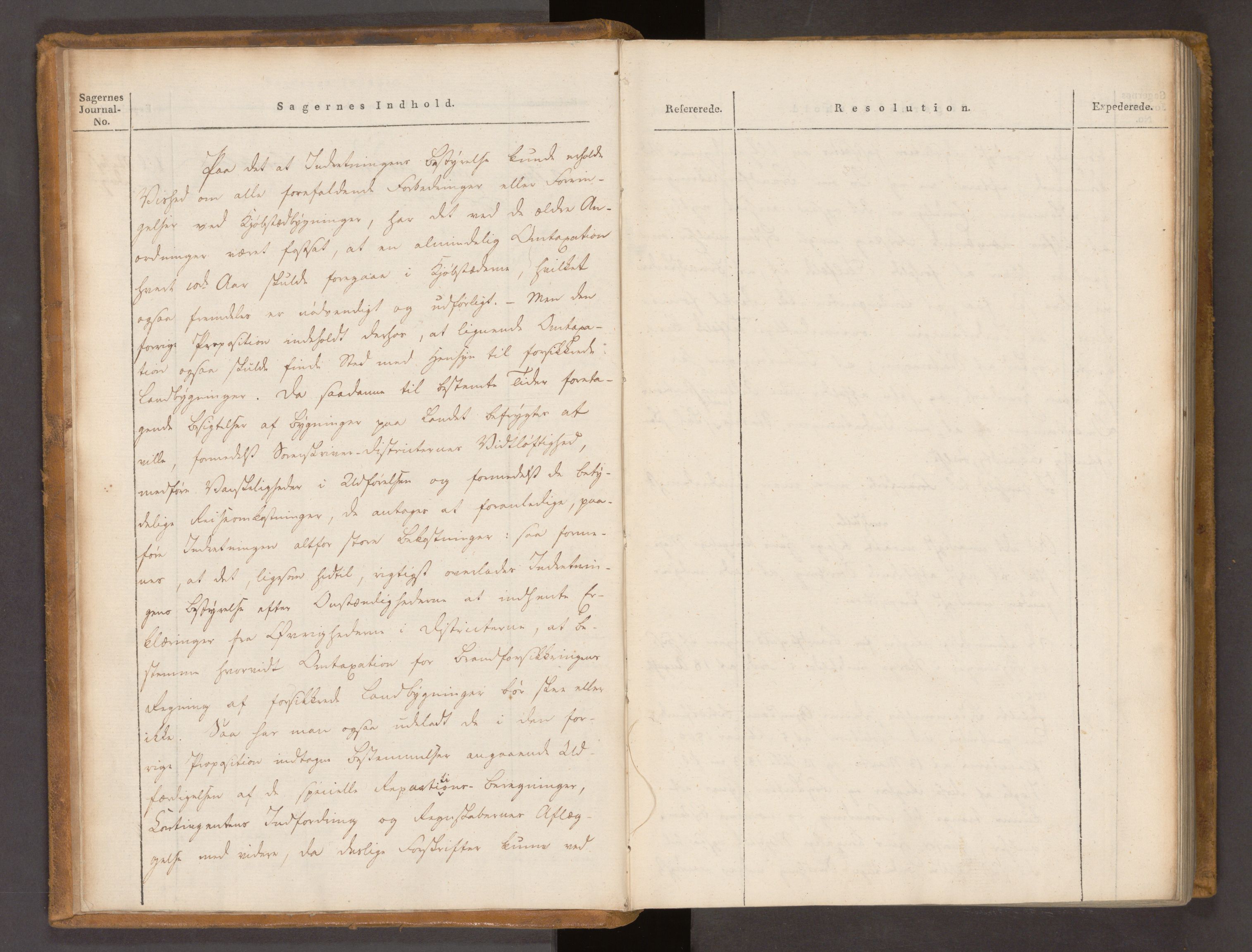 Finansdepartementet (kun referatprotokoller), AV/RA-S-3445/A/Aa/L0040: Referatprotokoll m/ register 1-58, 1824