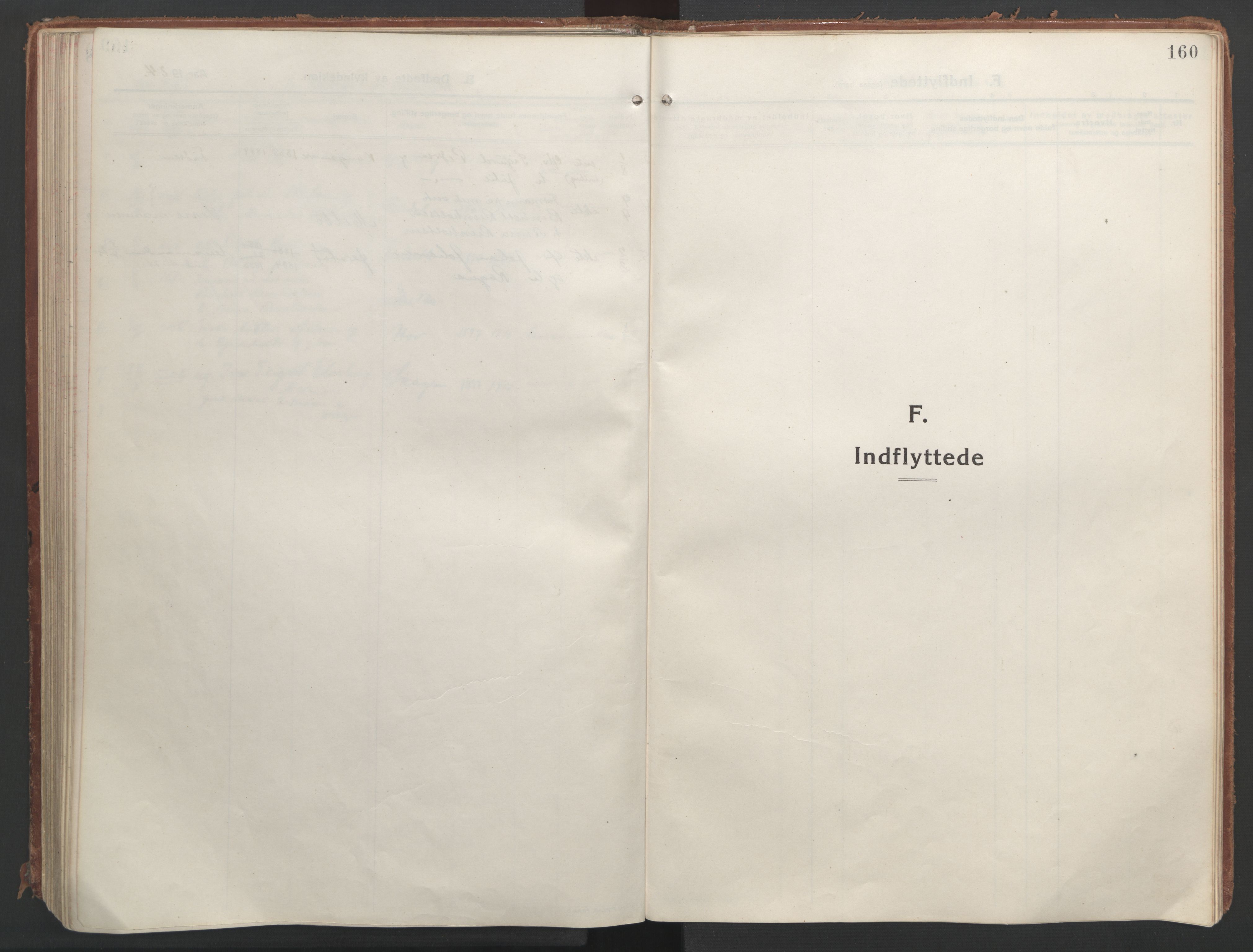 Ministerialprotokoller, klokkerbøker og fødselsregistre - Nordland, SAT/A-1459/888/L1250: Ministerialbok nr. 888A16, 1913-1925, s. 160