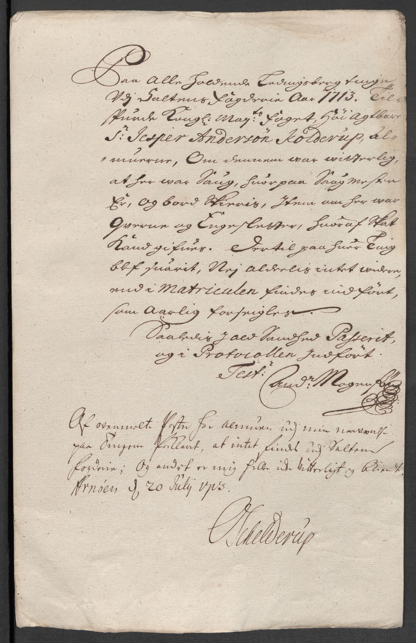 Rentekammeret inntil 1814, Reviderte regnskaper, Fogderegnskap, AV/RA-EA-4092/R66/L4582: Fogderegnskap Salten, 1711-1712, s. 401