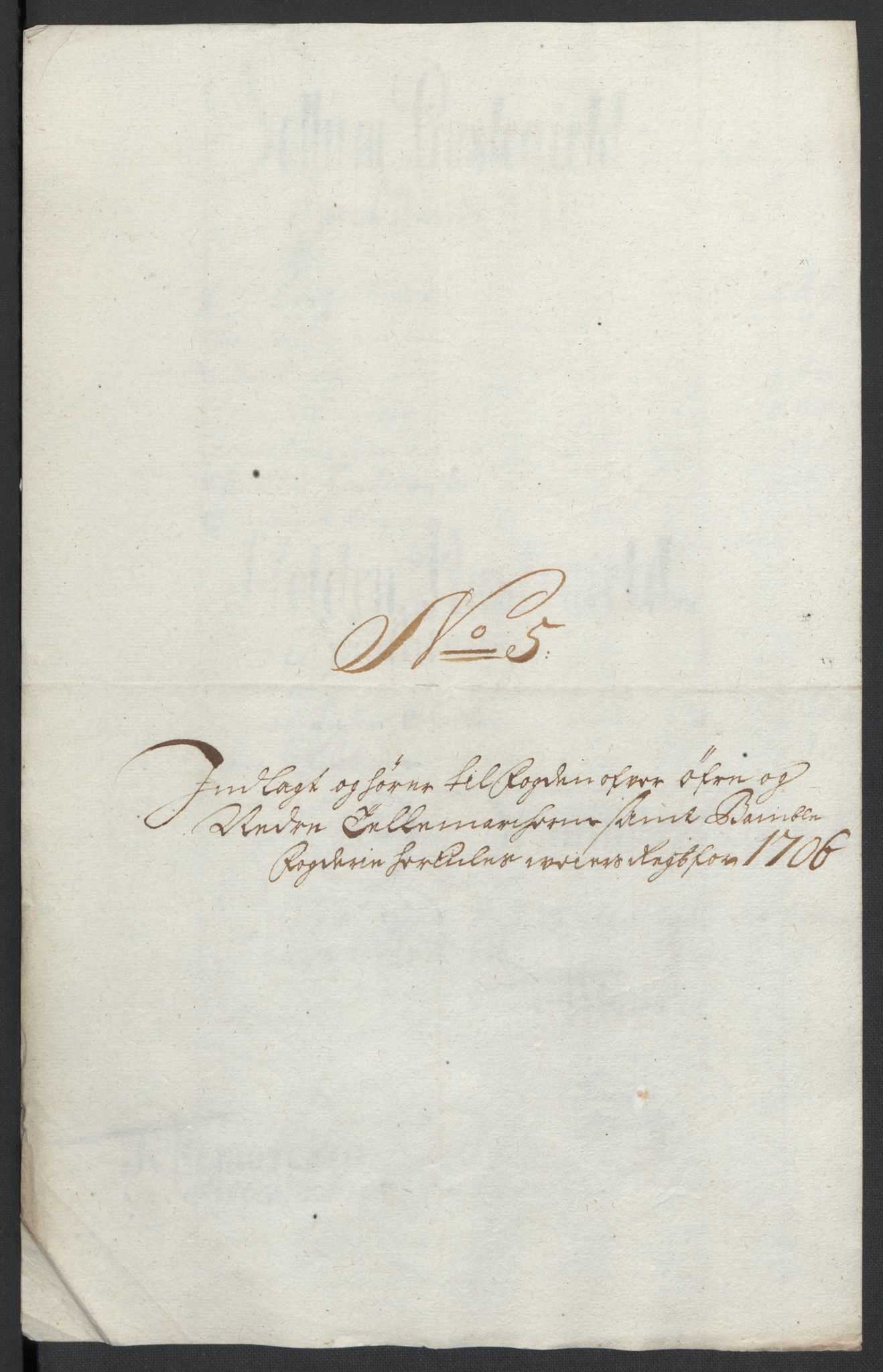 Rentekammeret inntil 1814, Reviderte regnskaper, Fogderegnskap, AV/RA-EA-4092/R36/L2116: Fogderegnskap Øvre og Nedre Telemark og Bamble, 1706-1707, s. 76