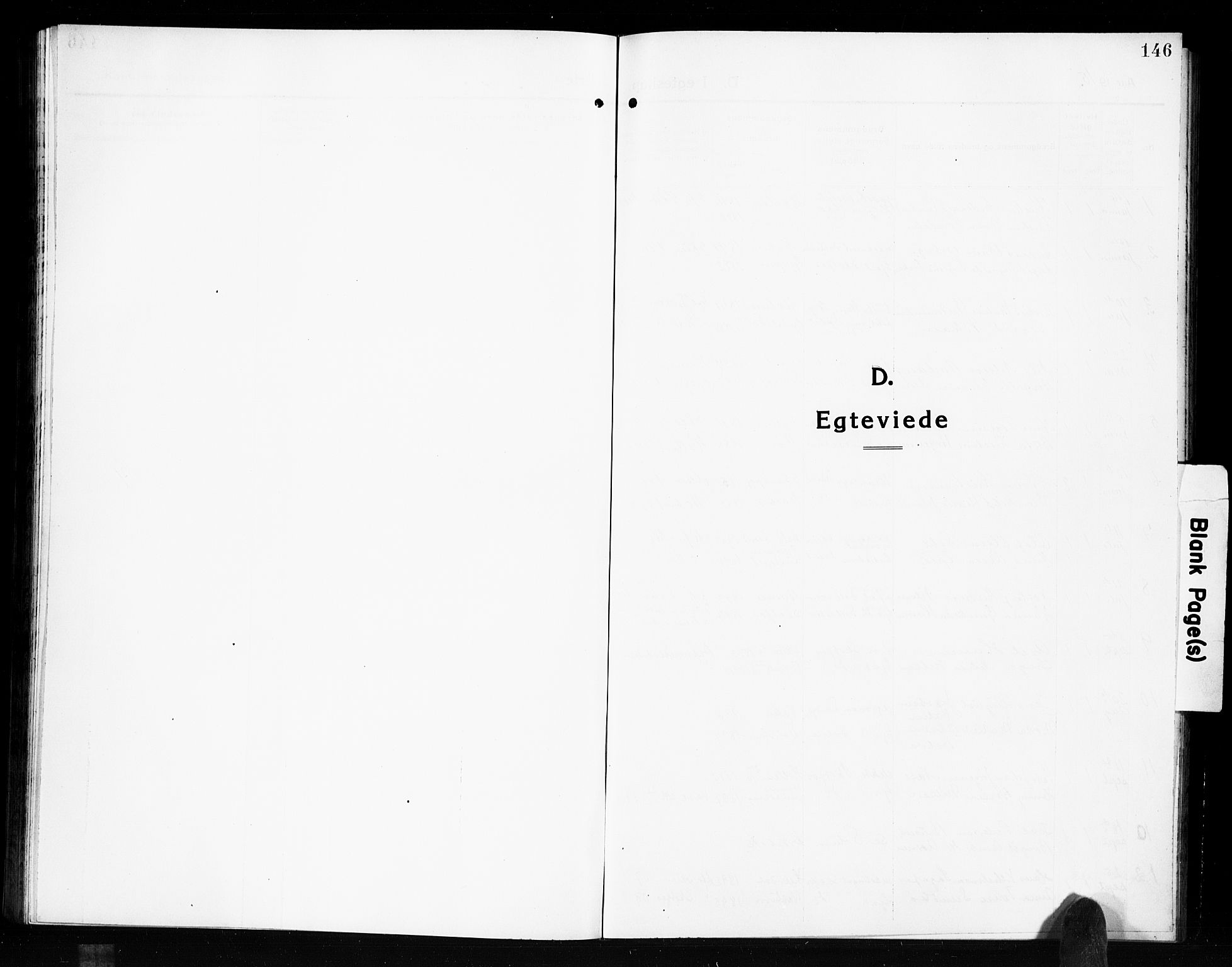 Solum kirkebøker, AV/SAKO-A-306/G/Gb/L0006: Klokkerbok nr. II 6, 1915-1927, s. 146