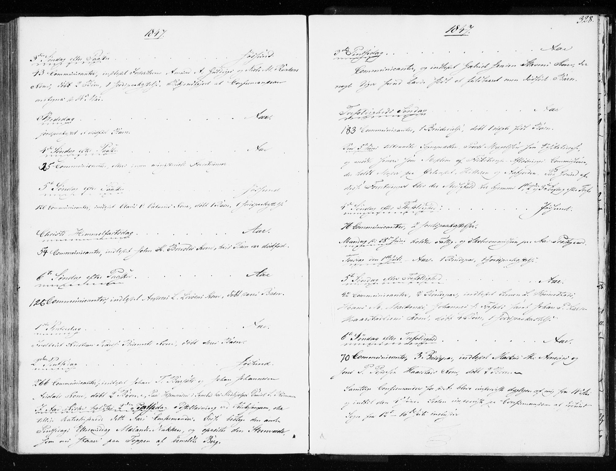 Ministerialprotokoller, klokkerbøker og fødselsregistre - Sør-Trøndelag, SAT/A-1456/655/L0676: Ministerialbok nr. 655A05, 1830-1847, s. 328