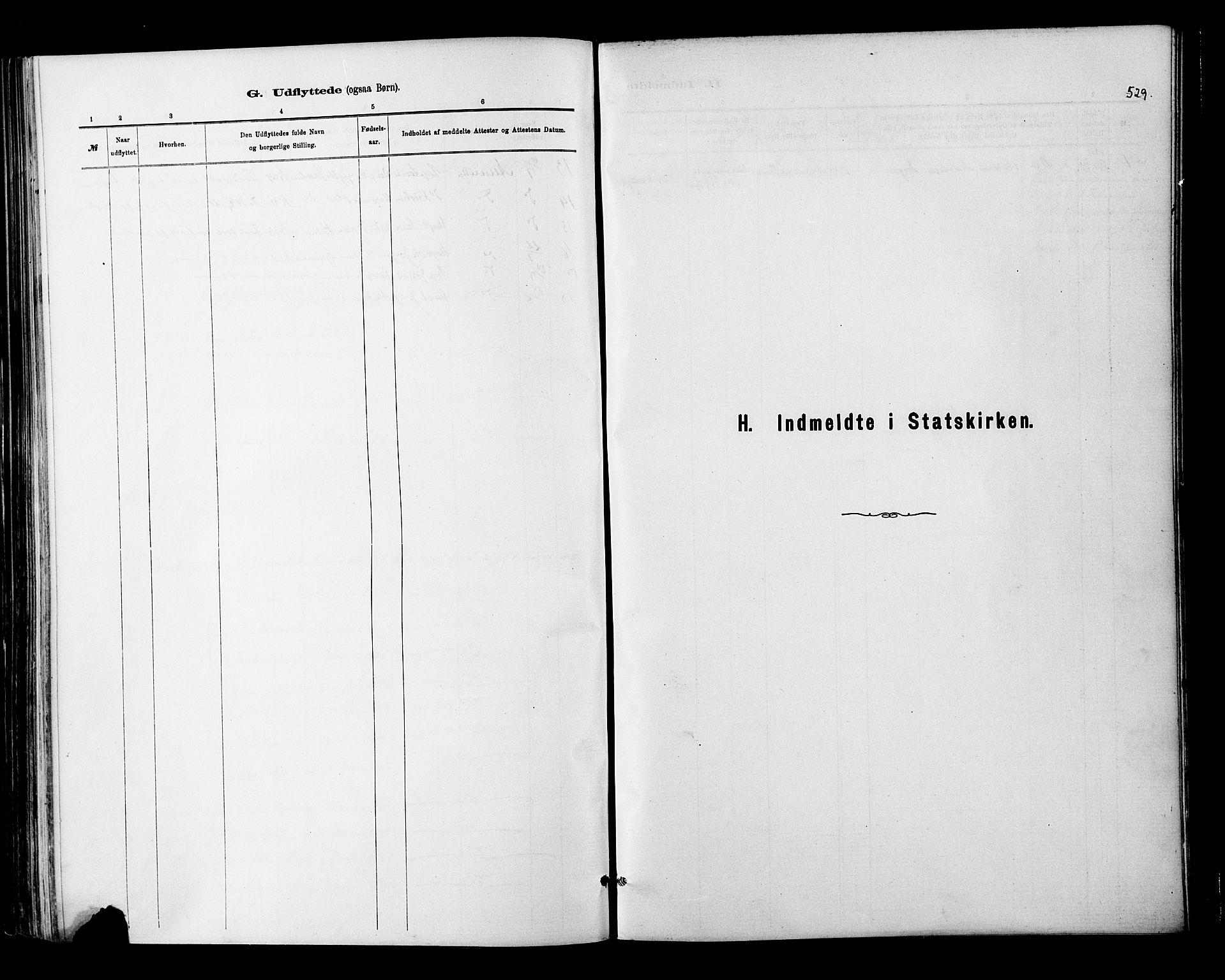 Ministerialprotokoller, klokkerbøker og fødselsregistre - Nordland, SAT/A-1459/820/L0295: Ministerialbok nr. 820A16, 1880-1896, s. 529