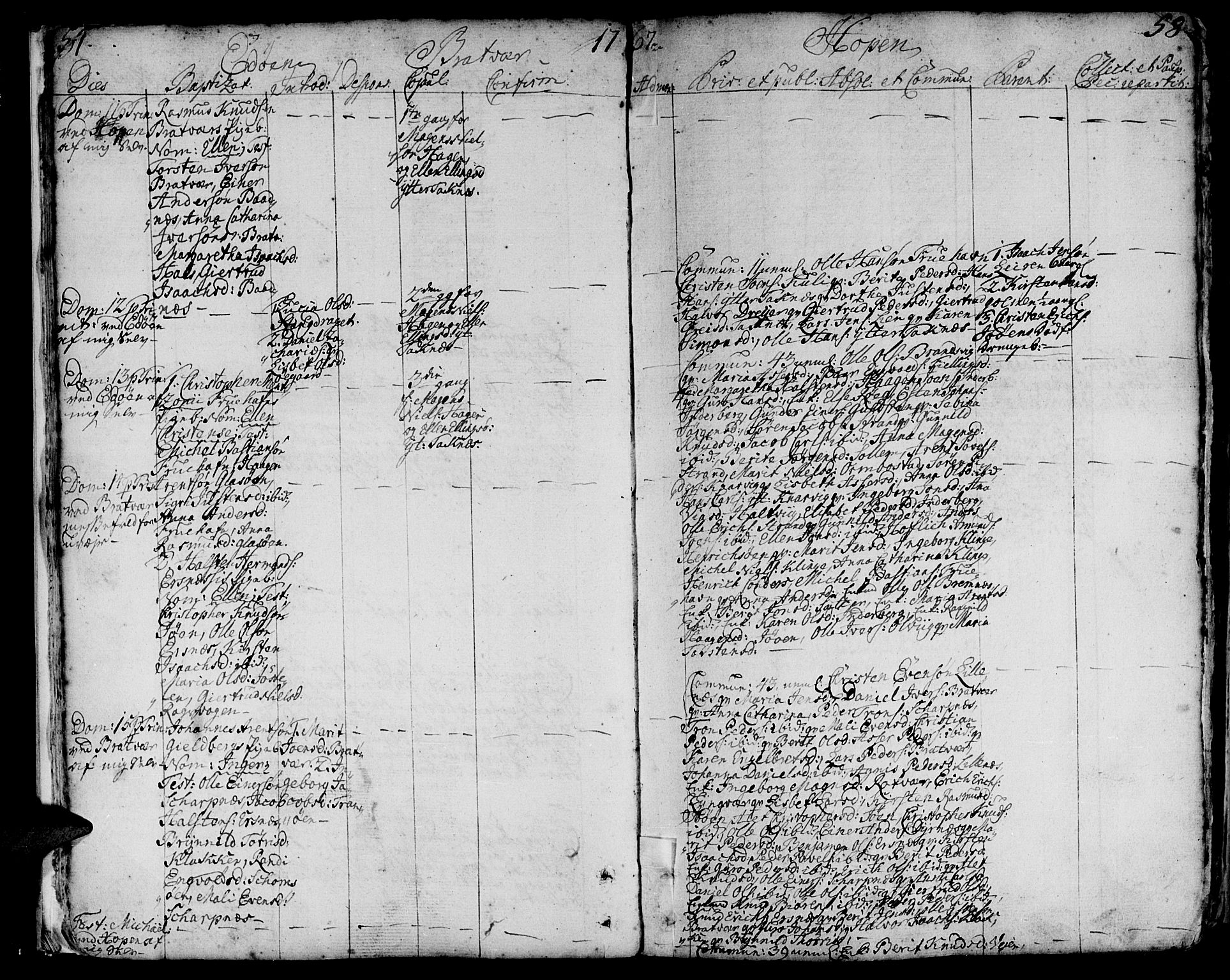Ministerialprotokoller, klokkerbøker og fødselsregistre - Møre og Romsdal, AV/SAT-A-1454/581/L0932: Ministerialbok nr. 581A02, 1767-1823, s. 57-58