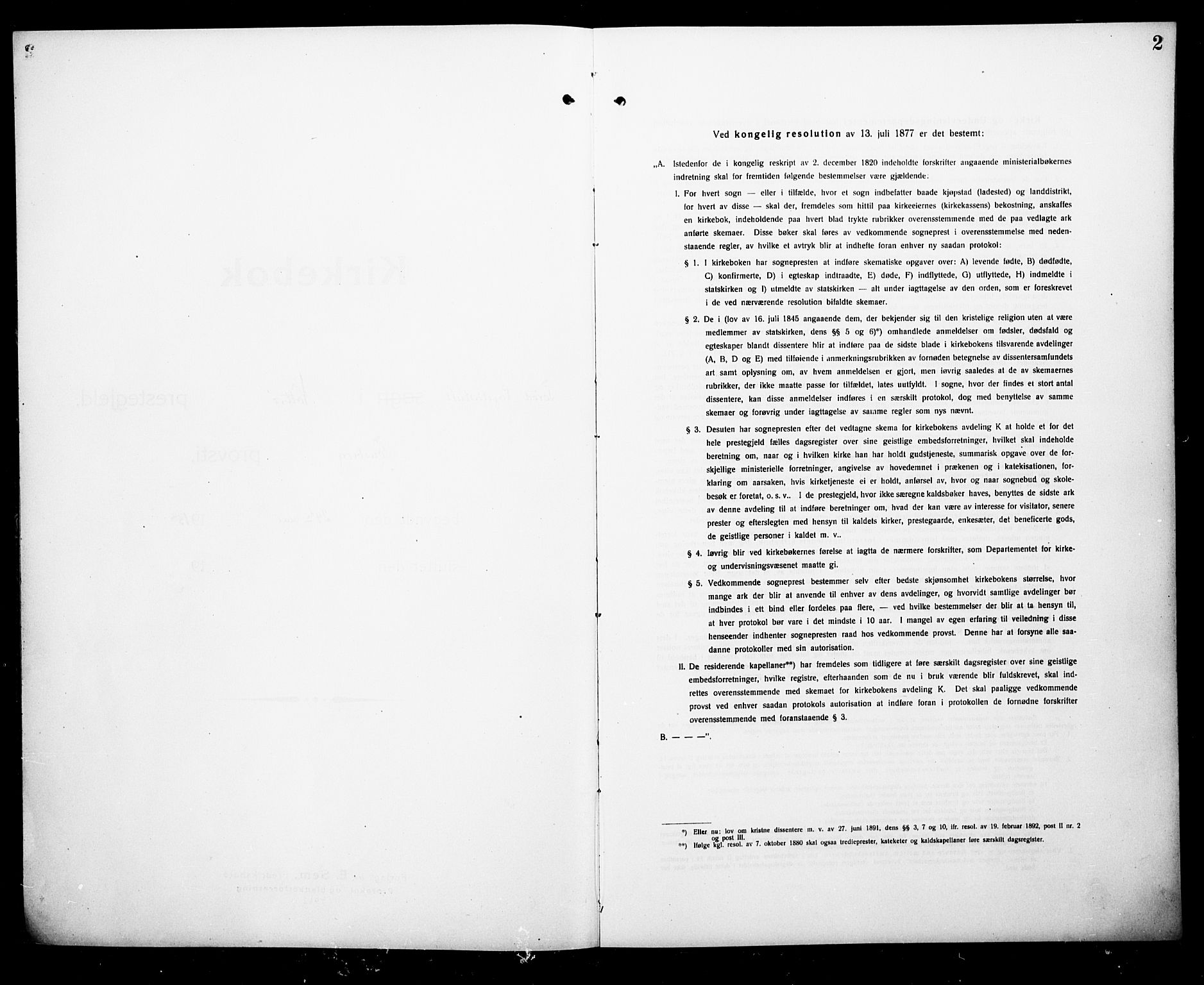 Nøtterøy kirkebøker, SAKO/A-354/G/Gc/L0001: Klokkerbok nr. III 1, 1915-1930, s. 2
