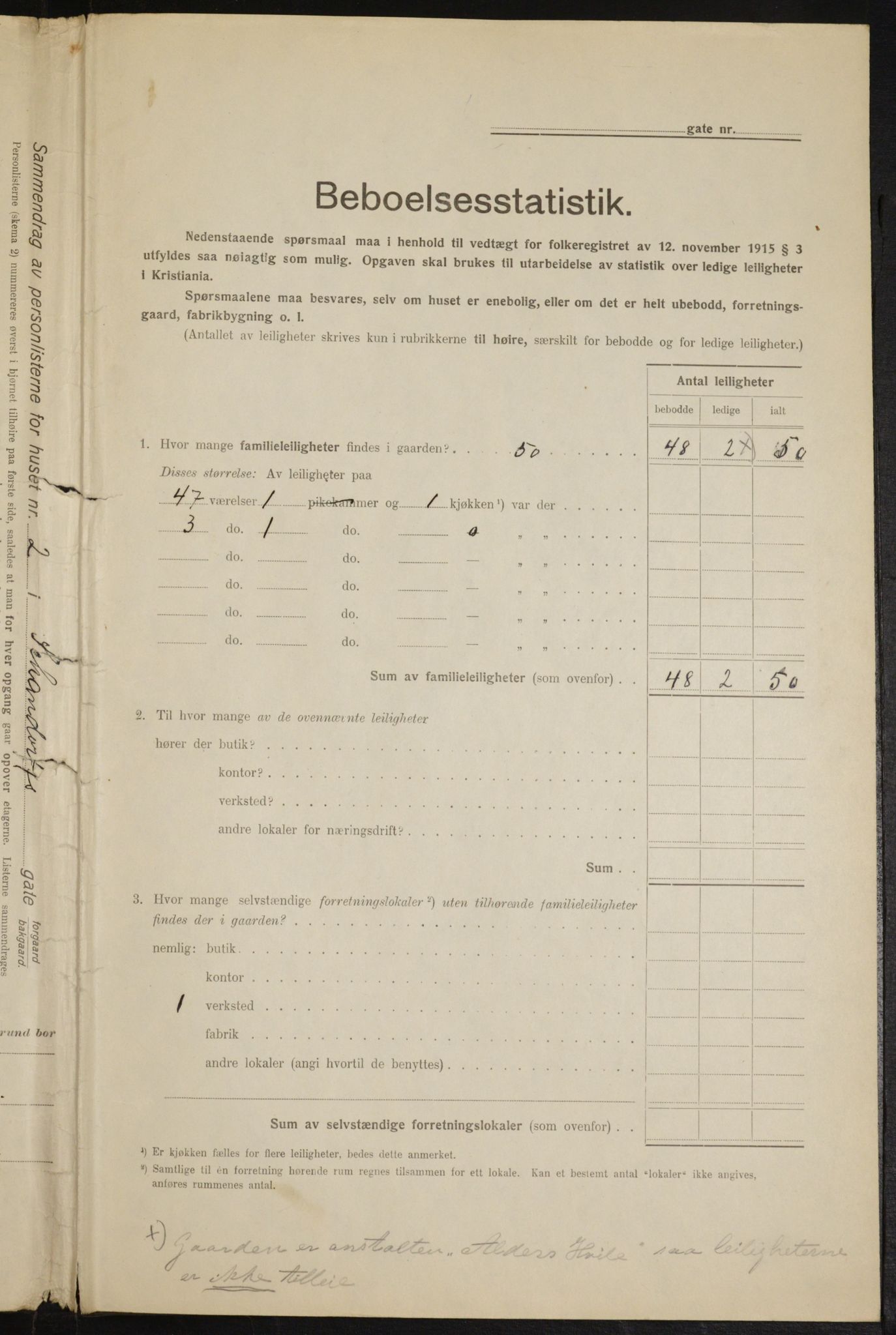 OBA, Kommunal folketelling 1.2.1916 for Kristiania, 1916, s. 91628