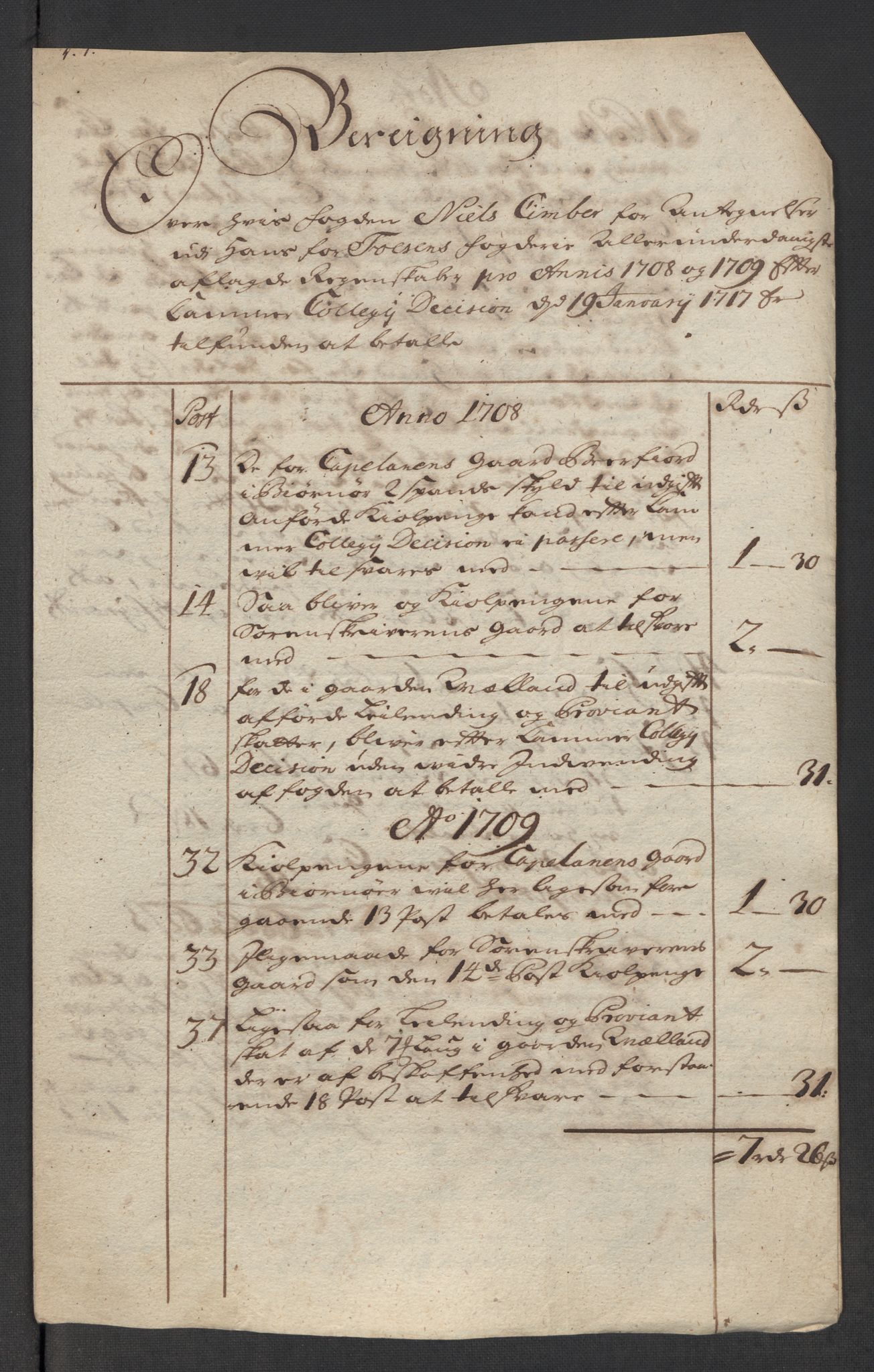 Rentekammeret inntil 1814, Reviderte regnskaper, Fogderegnskap, AV/RA-EA-4092/R57/L3866: Fogderegnskap Fosen, 1718, s. 214