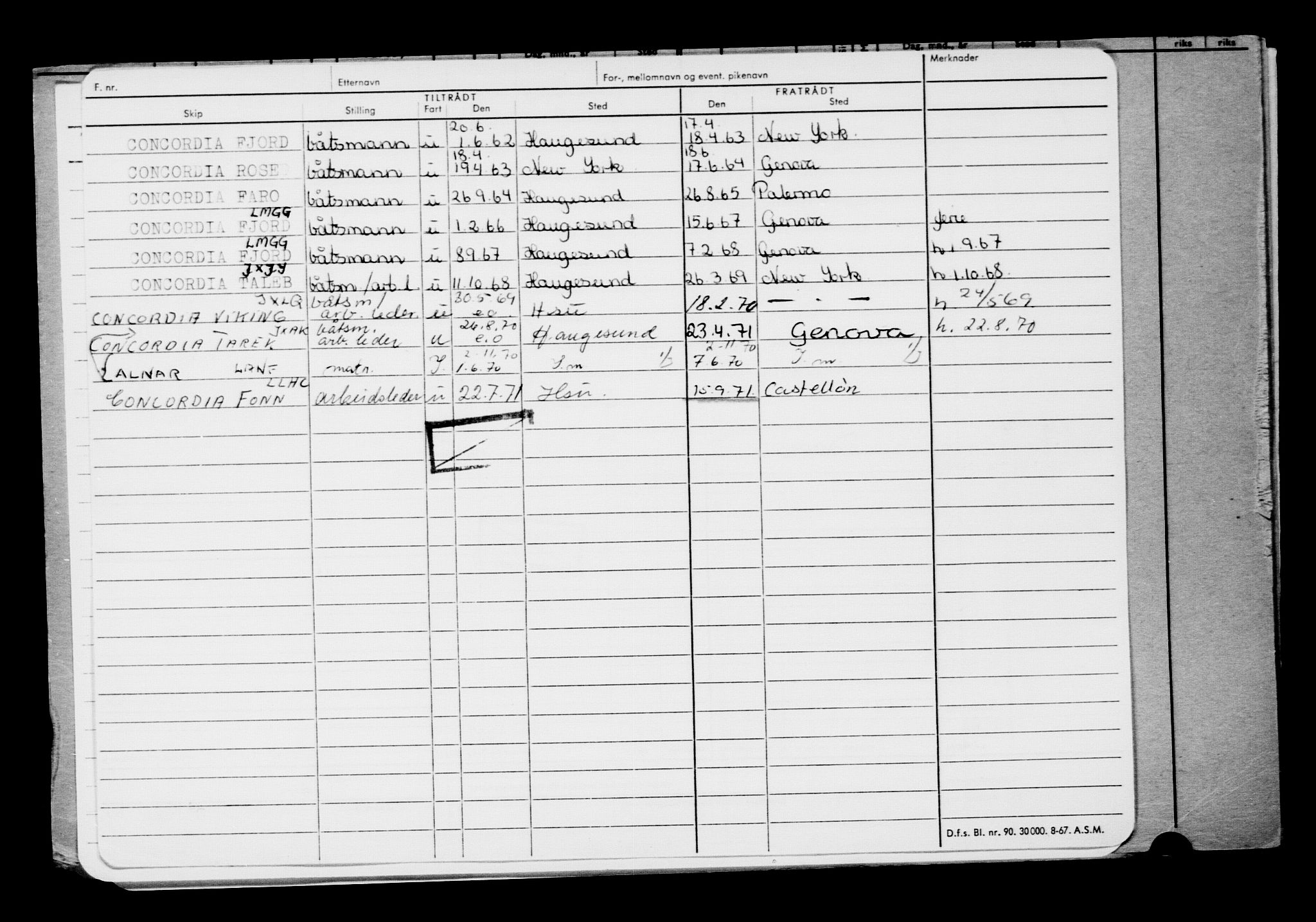 Direktoratet for sjømenn, AV/RA-S-3545/G/Gb/L0154: Hovedkort, 1917-1918, s. 391