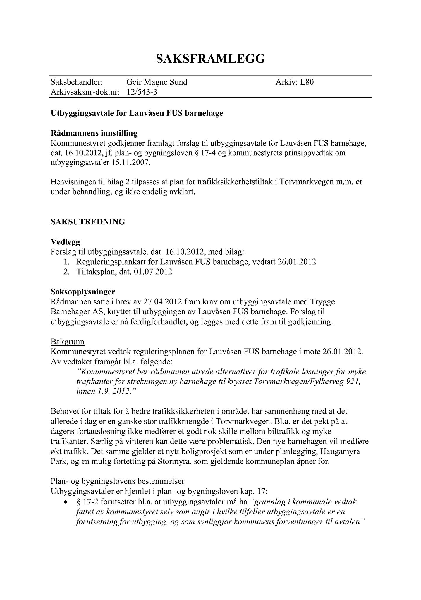 Klæbu Kommune, TRKO/KK/02-FS/L005: Formannsskapet - Møtedokumenter, 2012, s. 2682