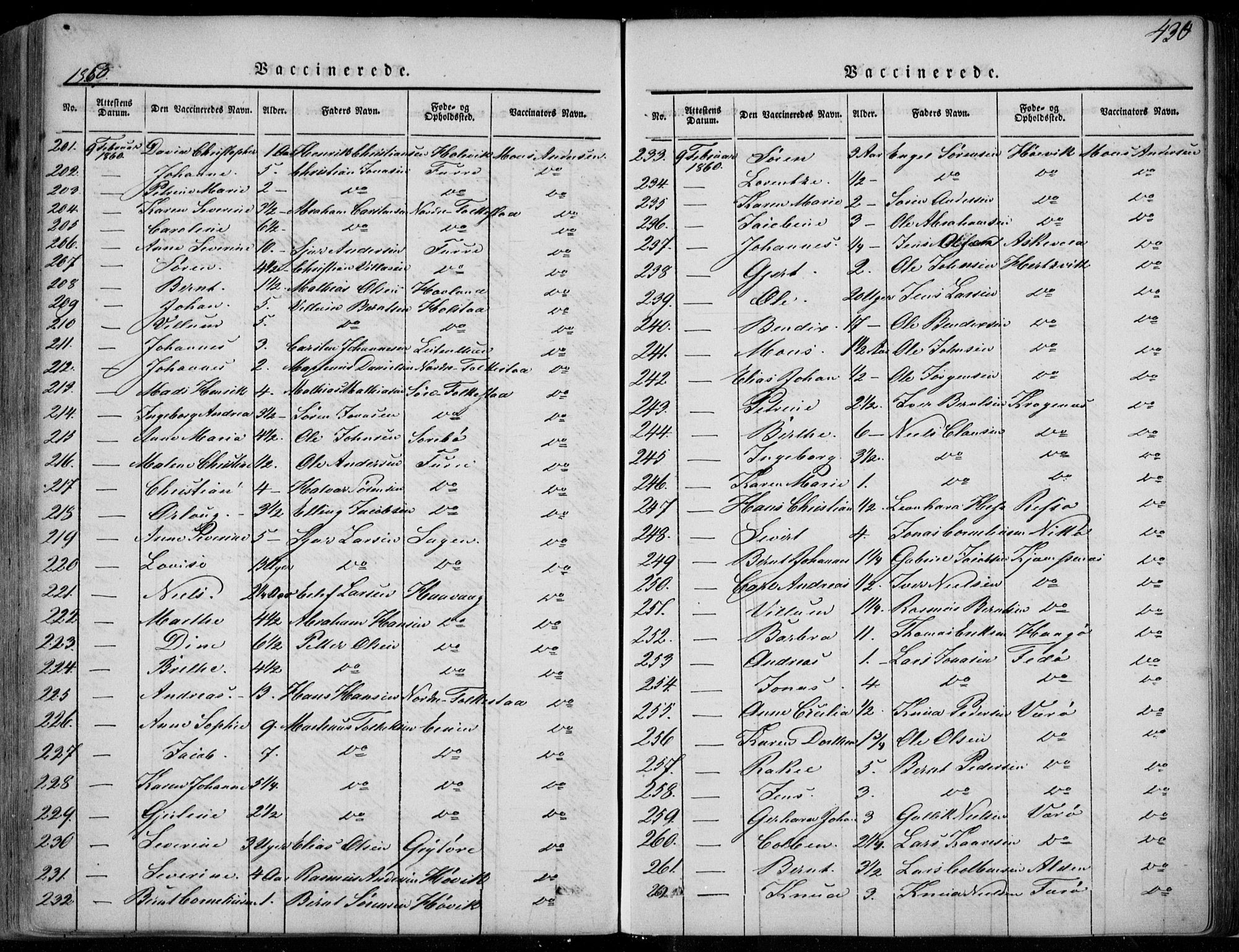 Askvoll sokneprestembete, SAB/A-79501/H/Haa/Haaa/L0011/0002: Ministerialbok nr. A 11 II, 1845-1878, s. 430