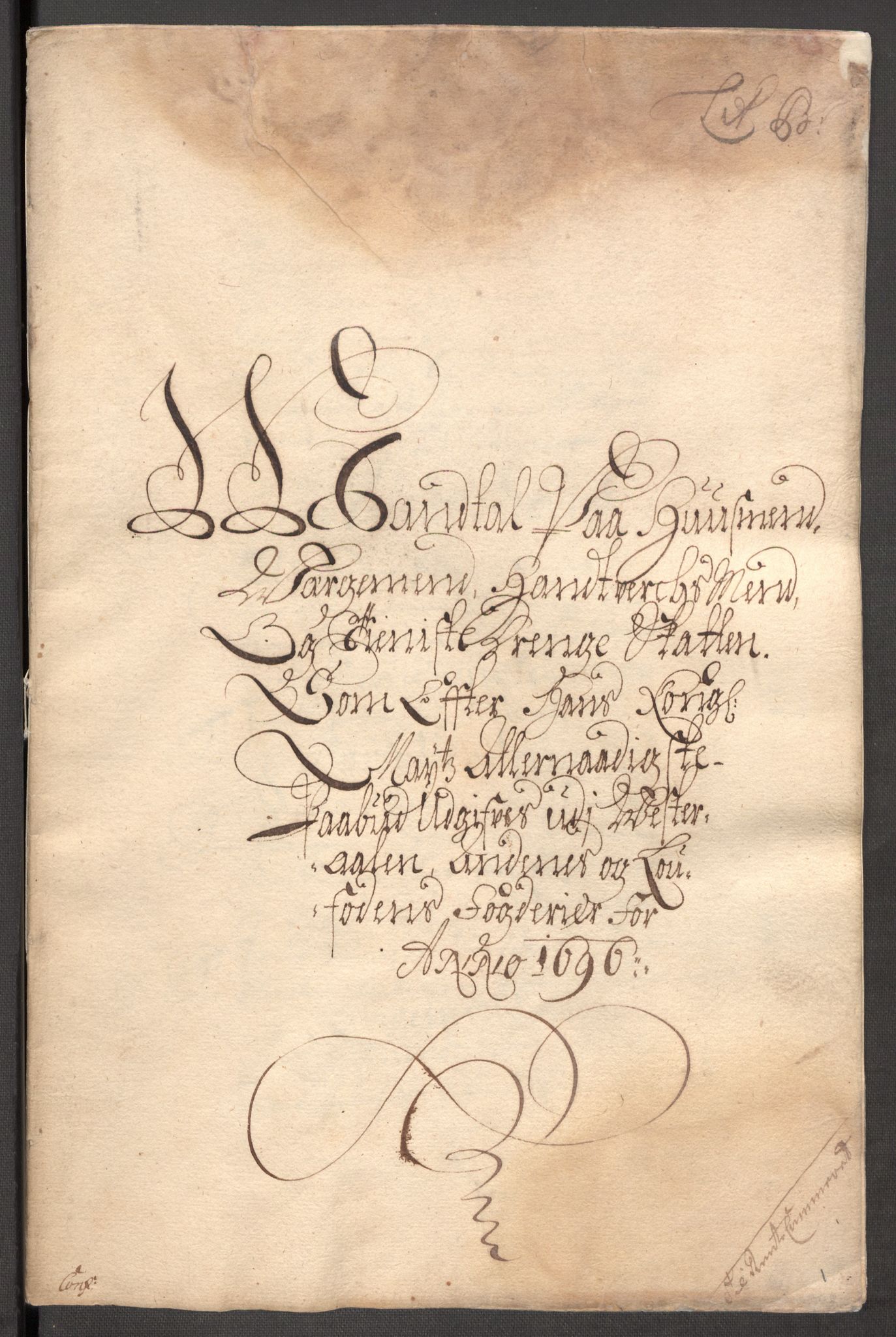 Rentekammeret inntil 1814, Reviderte regnskaper, Fogderegnskap, RA/EA-4092/R67/L4678: Fogderegnskap Vesterålen, Andenes og Lofoten, 1696-1708, s. 42