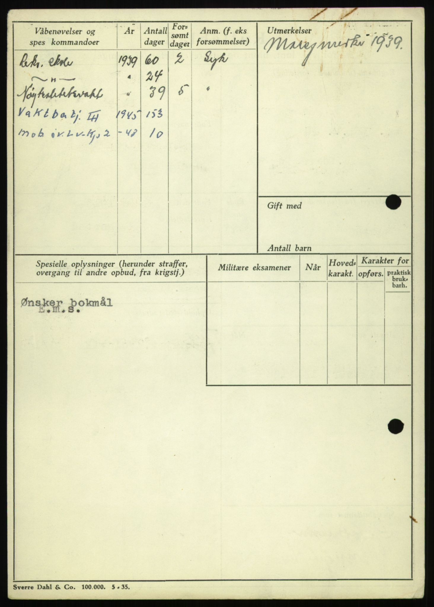 Forsvaret, Troms infanteriregiment nr. 16, AV/RA-RAFA-3146/P/Pa/L0023: Rulleblad for regimentets menige mannskaper, årsklasse 1939, 1939, s. 468