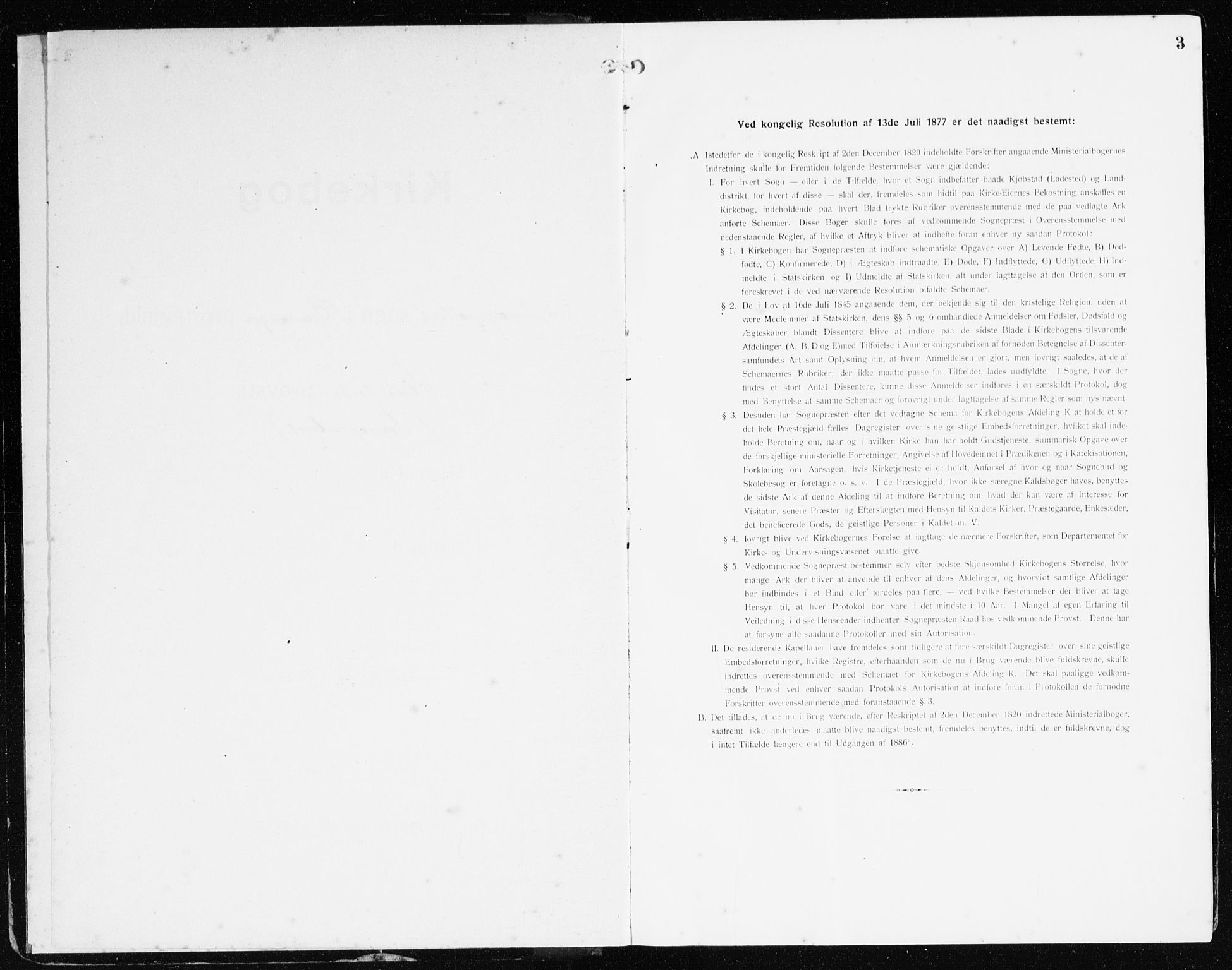 Bremanger sokneprestembete, SAB/A-82201/H/Haa/Haac/L0001: Ministerialbok nr. C 1, 1908-1921, s. 3
