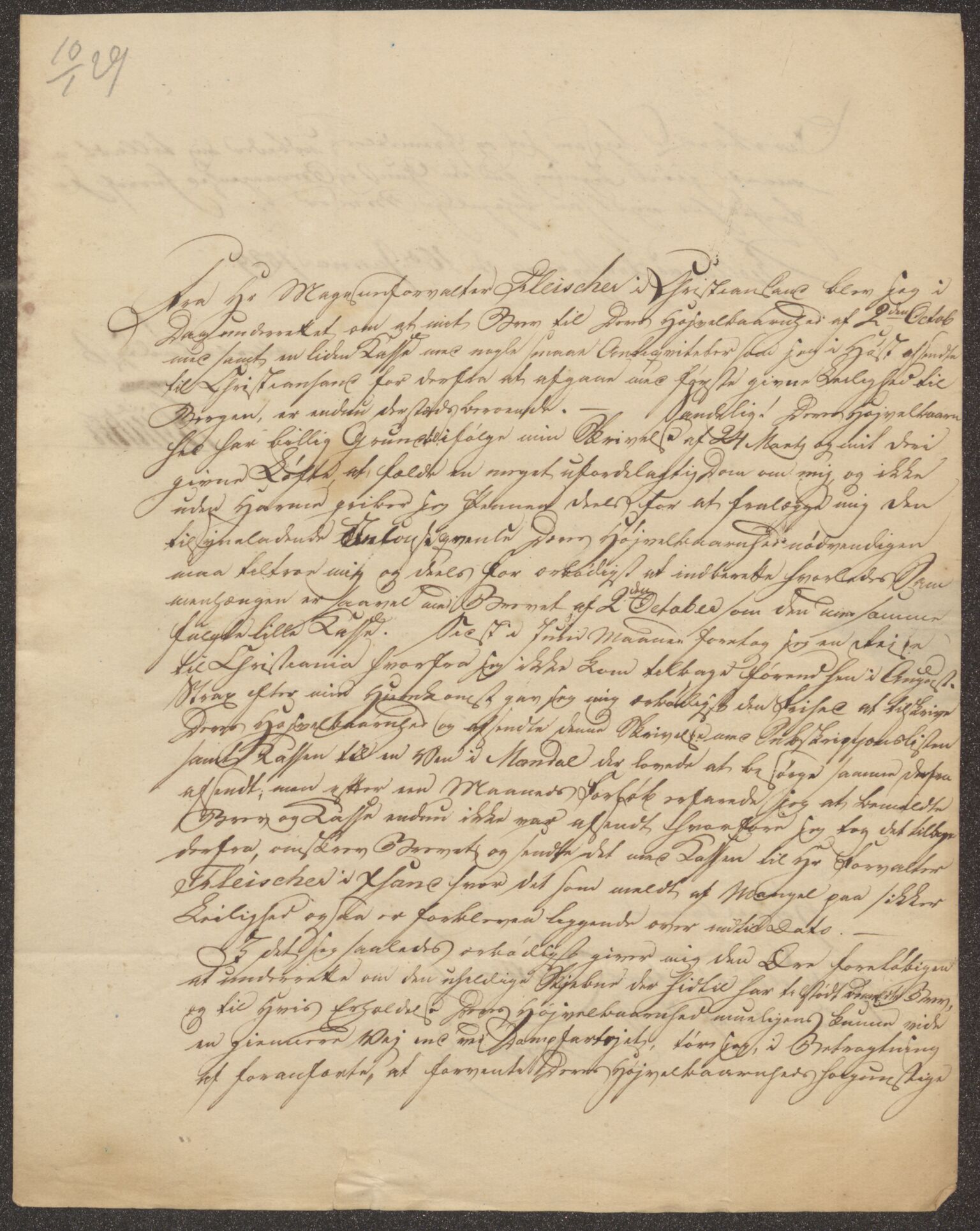 Bergens Museum, UMB/A007/D/Da/L0004/0001: Brevsamling 1829 - 1830 / Brevsamling 1829, 1829