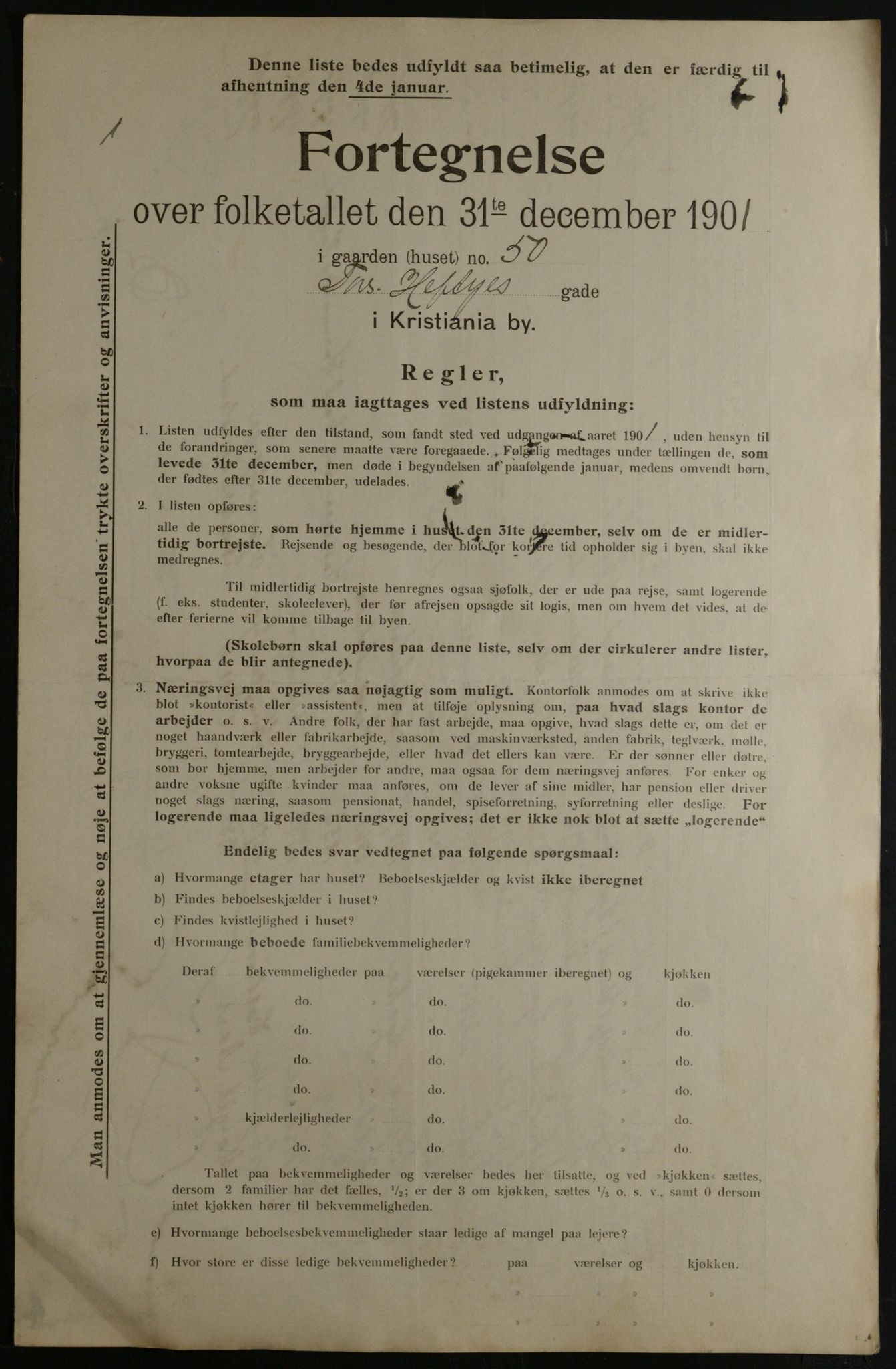 OBA, Kommunal folketelling 31.12.1901 for Kristiania kjøpstad, 1901, s. 16740