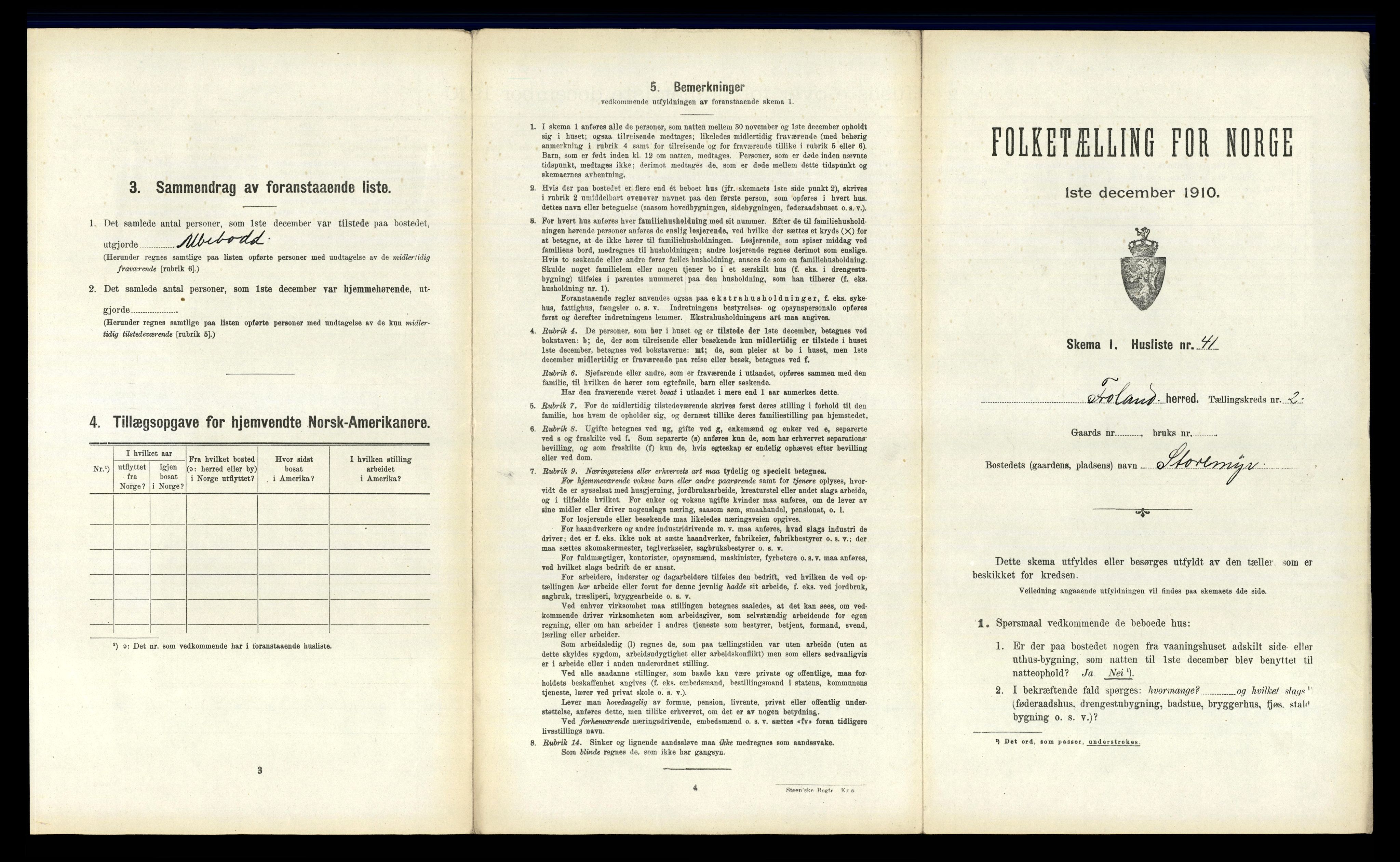 RA, Folketelling 1910 for 0919 Froland herred, 1910, s. 170