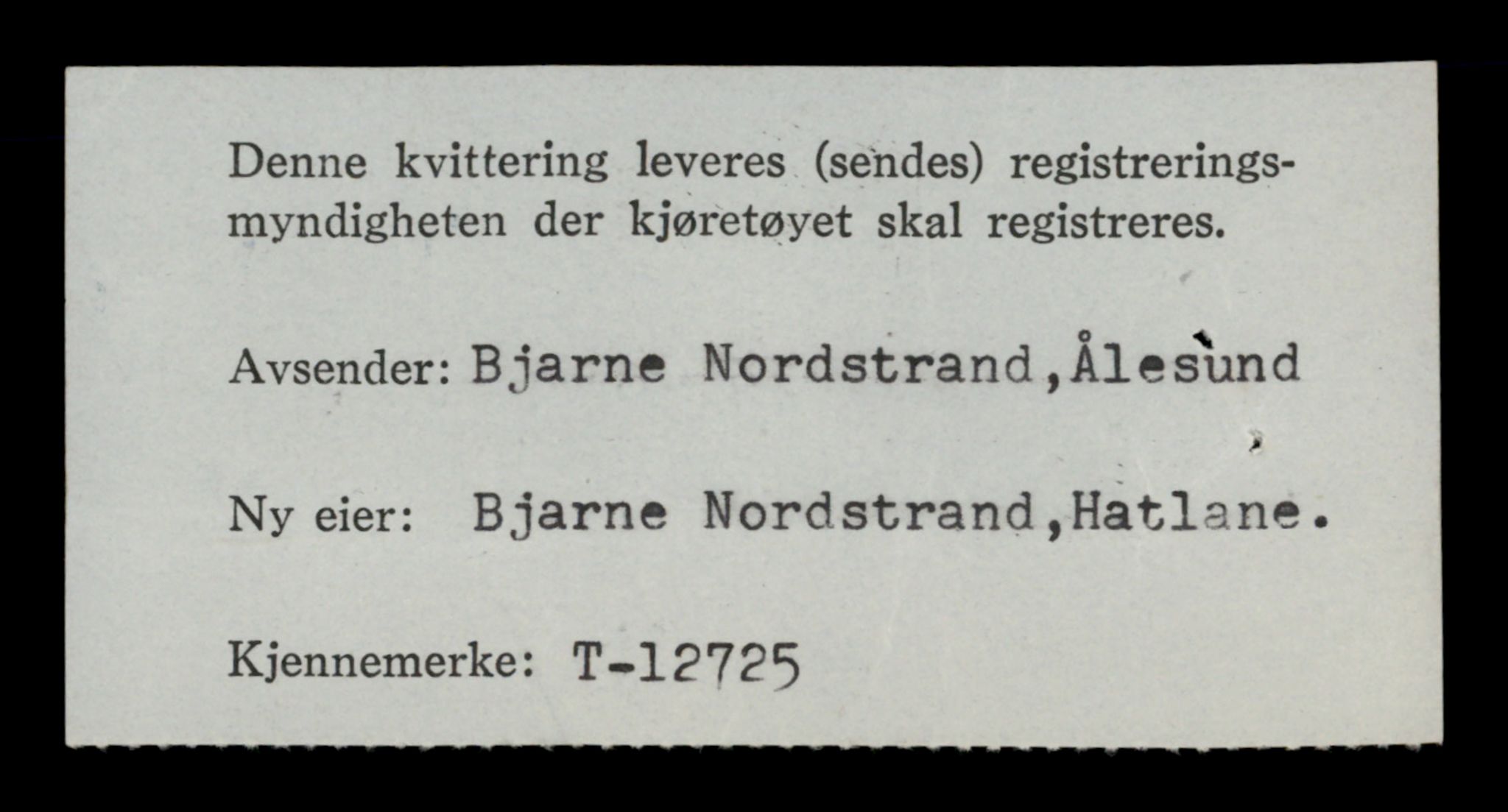 Møre og Romsdal vegkontor - Ålesund trafikkstasjon, AV/SAT-A-4099/F/Fe/L0035: Registreringskort for kjøretøy T 12653 - T 12829, 1927-1998, s. 1389