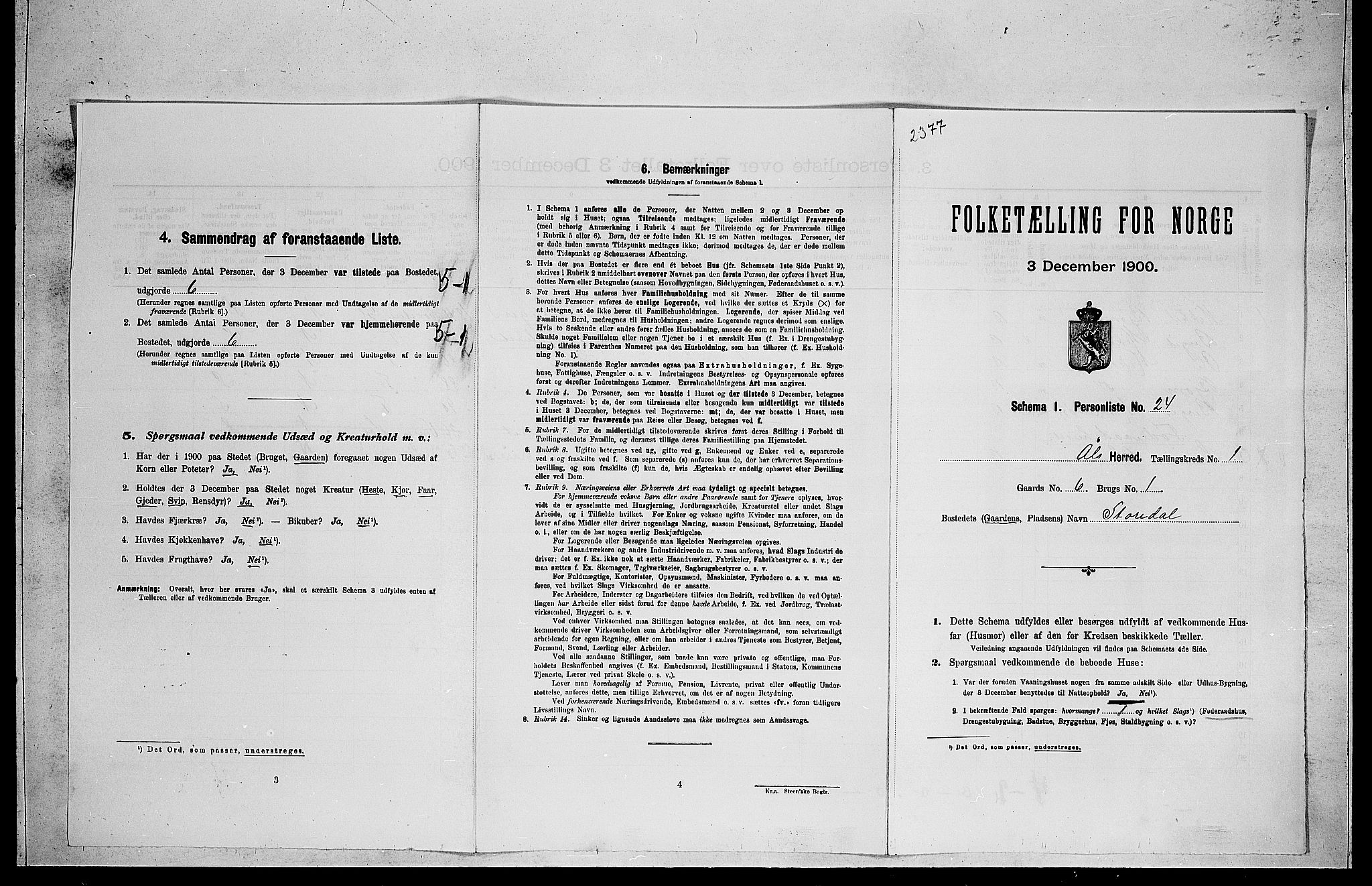 RA, Folketelling 1900 for 0619 Ål herred, 1900, s. 155