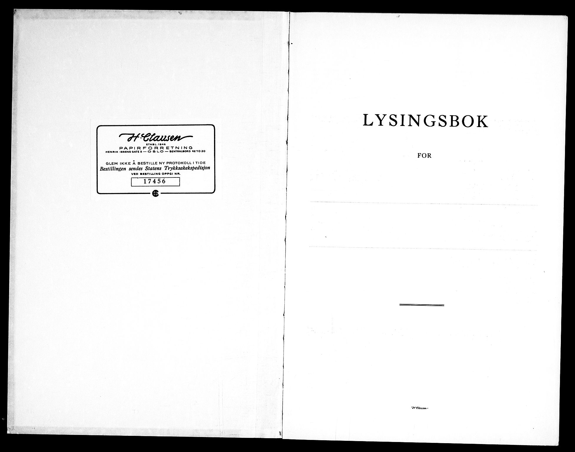 Aurskog prestekontor Kirkebøker, SAO/A-10304a/H/Ha/L0004: Lysningsprotokoll nr. 4, 1967-1969