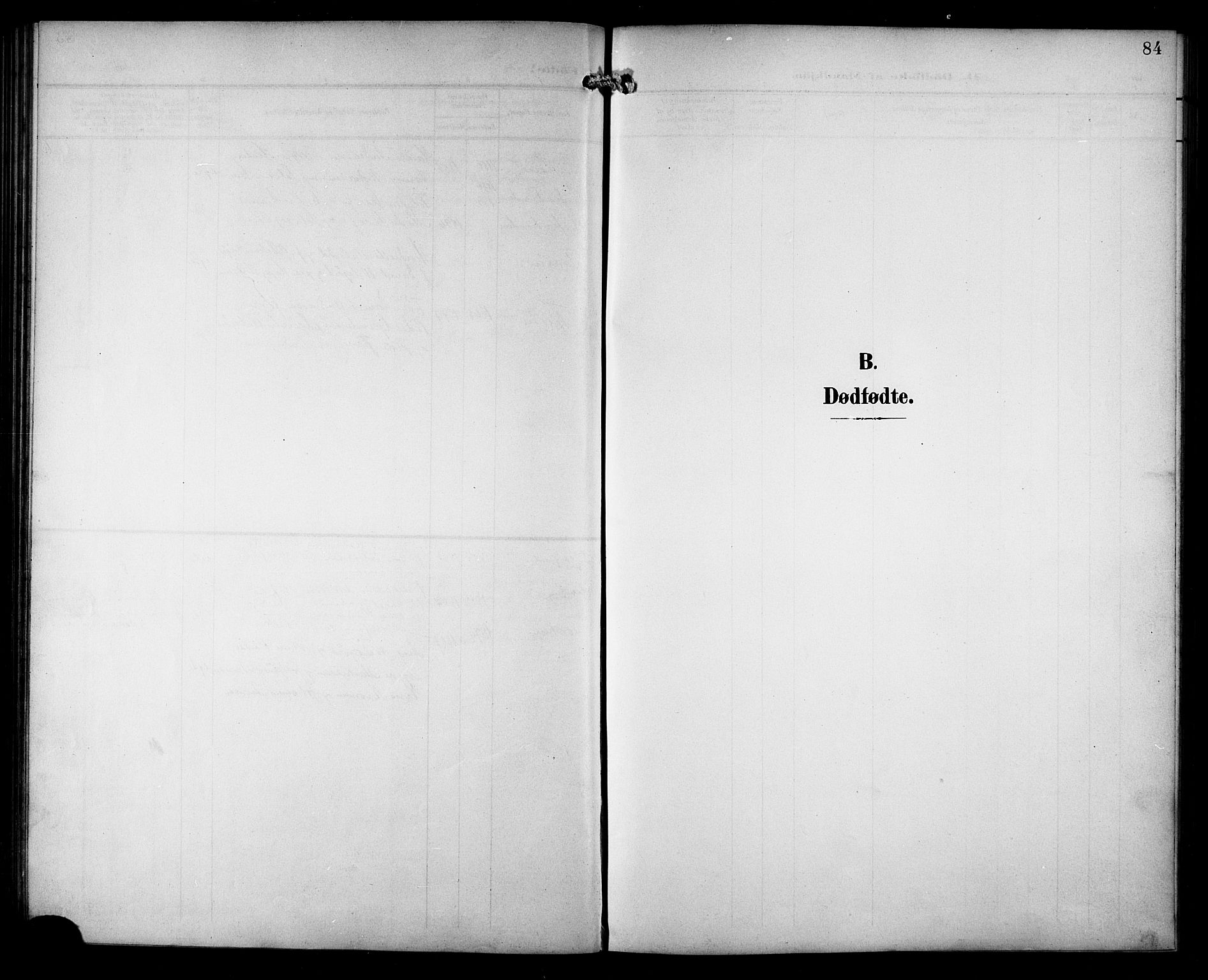 Berg sokneprestkontor, SATØ/S-1318/G/Ga/Gab/L0013klokker: Klokkerbok nr. 13, 1902-1922, s. 84