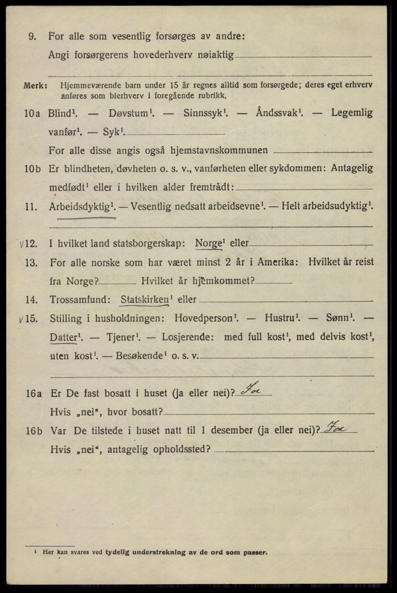 SAO, Folketelling 1920 for 0301 Kristiania kjøpstad, 1920, s. 228954