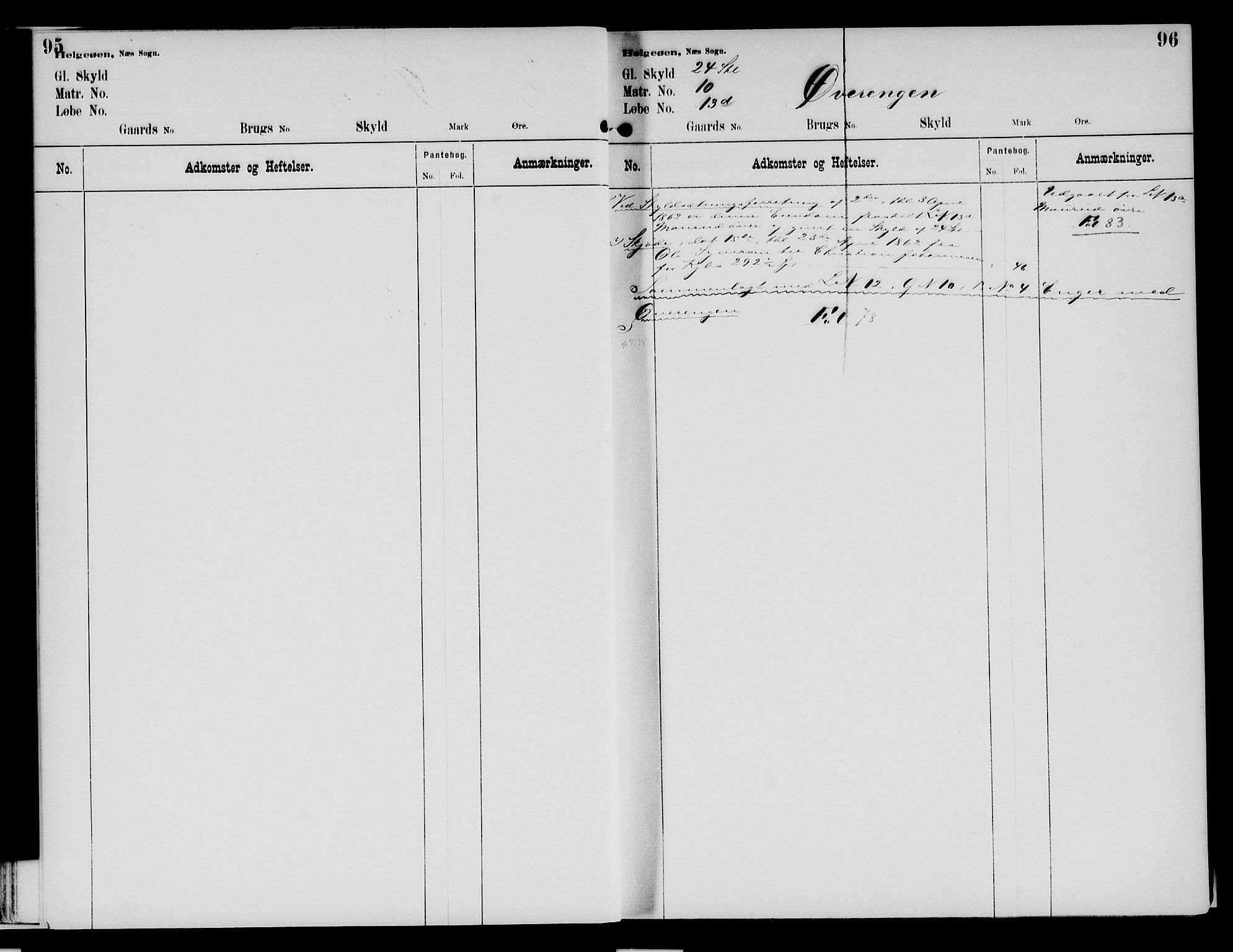 Nord-Hedmark sorenskriveri, AV/SAH-TING-012/H/Ha/Had/Hada/L0001: Panteregister nr. 4.1a, 1896-1940, s. 95-96